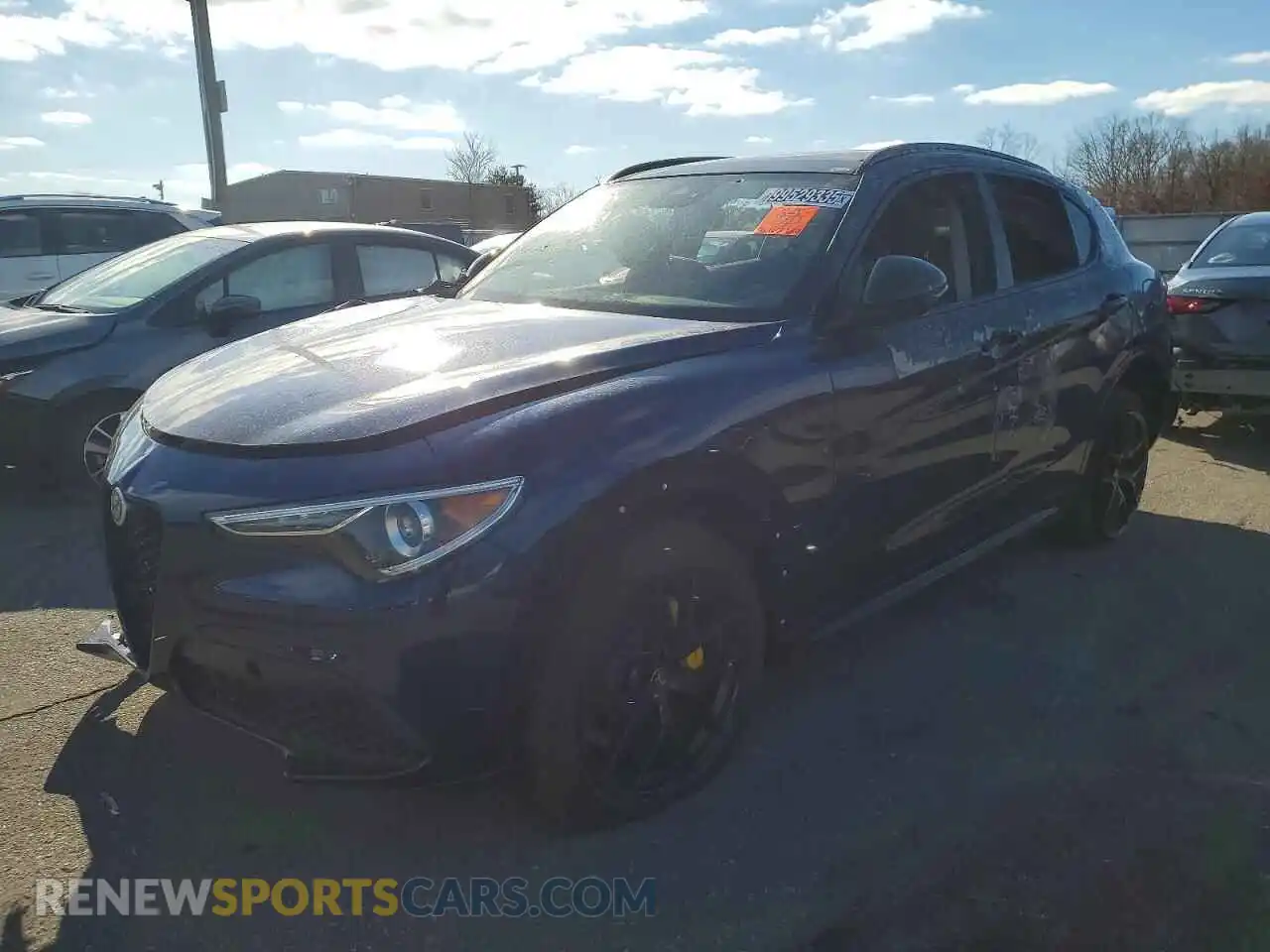 1 Фотография поврежденного автомобиля ZASPAKBN7M7D20775 ALFA ROMEO STELVIO 2021