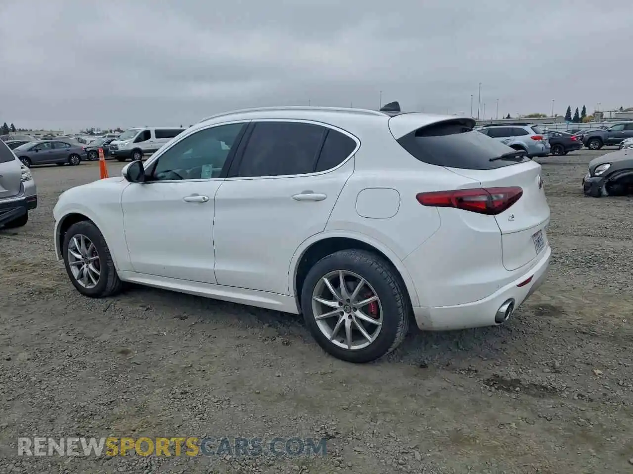 2 Photograph of a damaged car ZASPAKBN9M7C99010 ALFA ROMEO STELVIO 2021