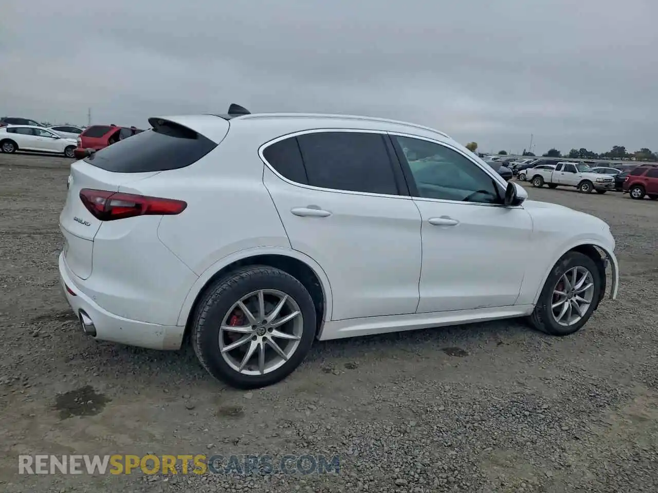 3 Photograph of a damaged car ZASPAKBN9M7C99010 ALFA ROMEO STELVIO 2021