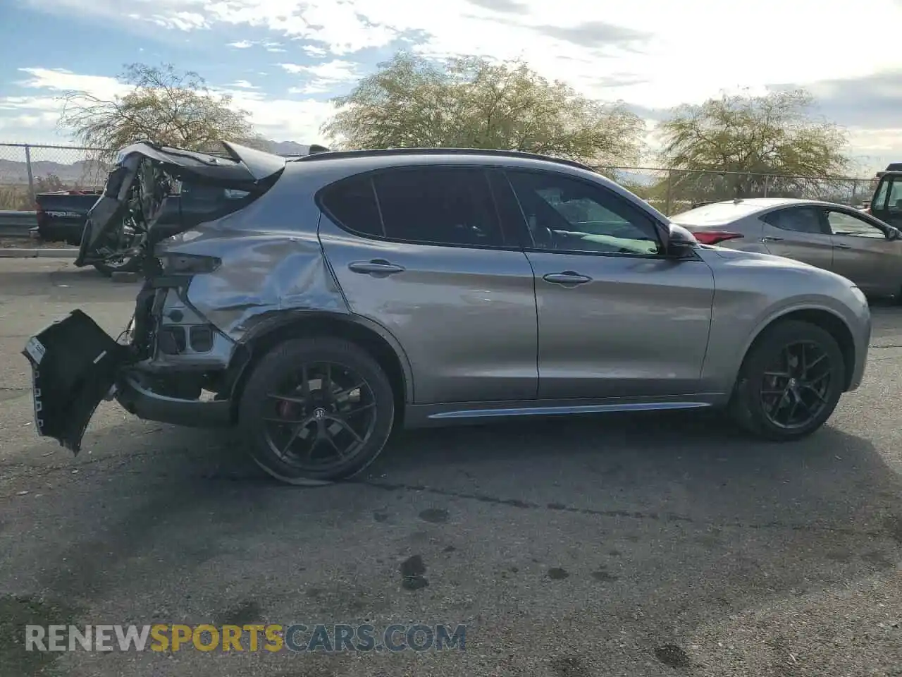 3 Photograph of a damaged car ZASPAKBN9M7D13617 ALFA ROMEO STELVIO 2021