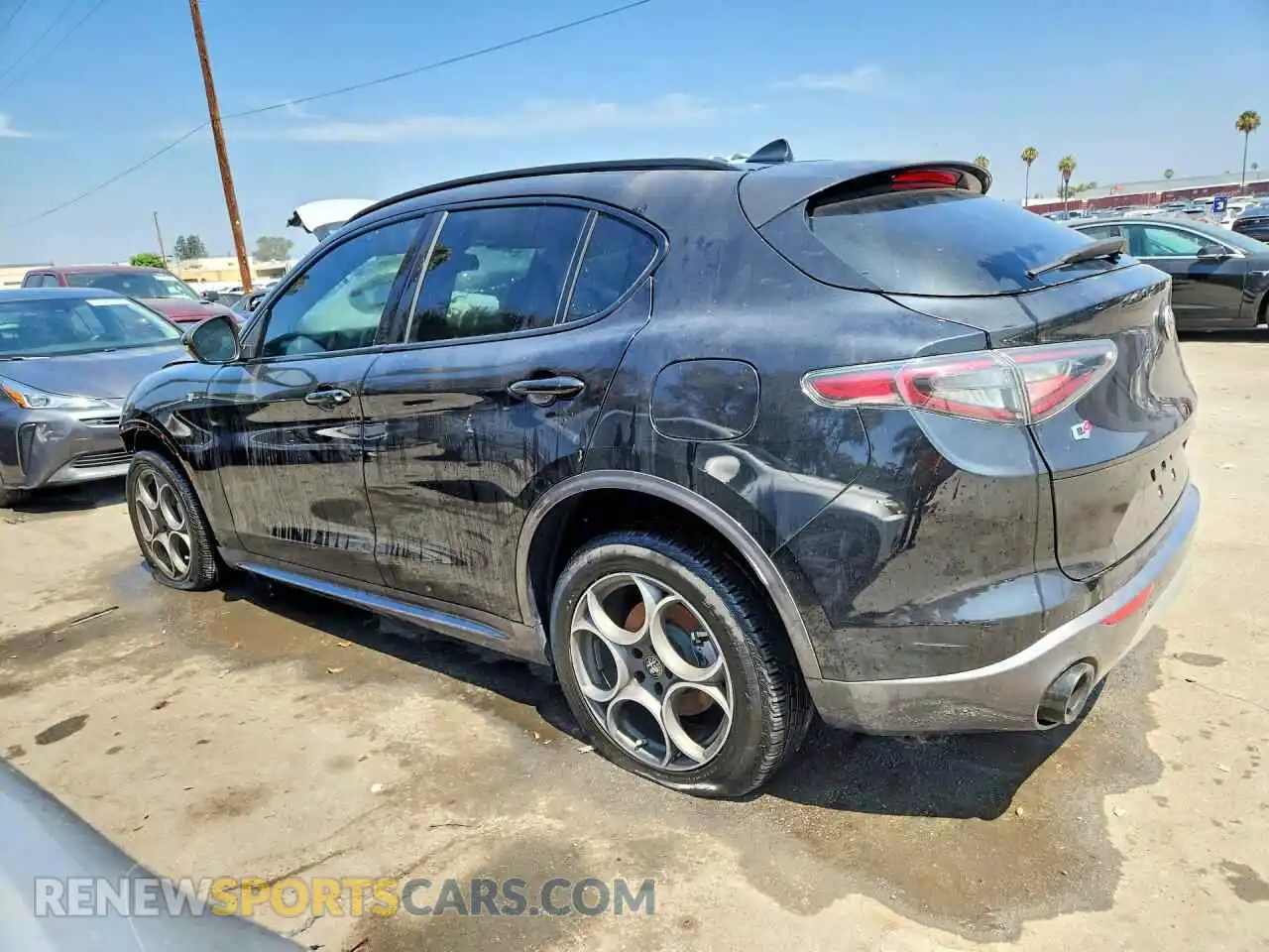 2 Photograph of a damaged car ZASPAKBN4R7D75336 ALFA ROMEO STELVIO 2024