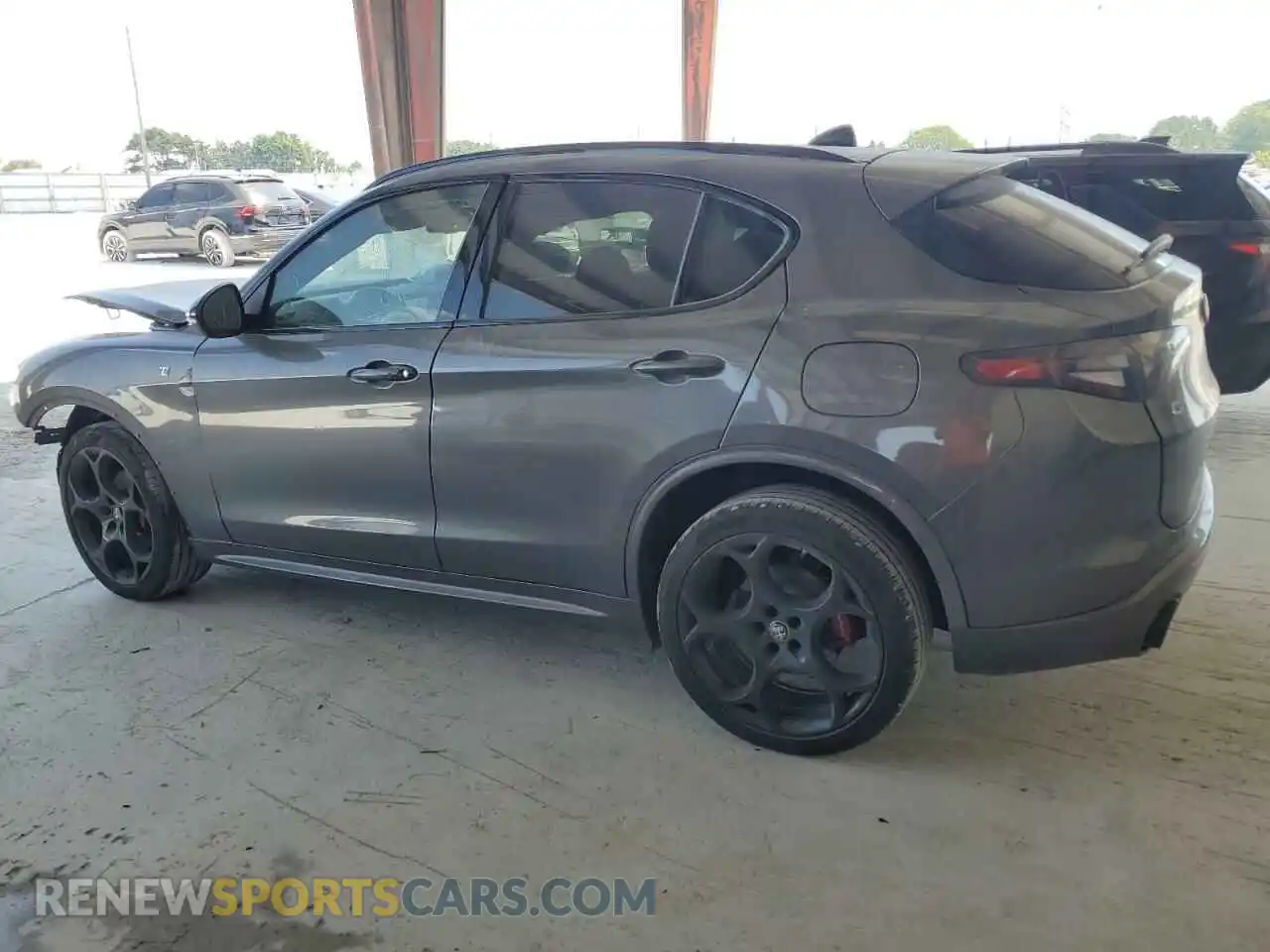 2 Photograph of a damaged car ZASPAKBN5R7D80366 ALFA ROMEO STELVIO 2024