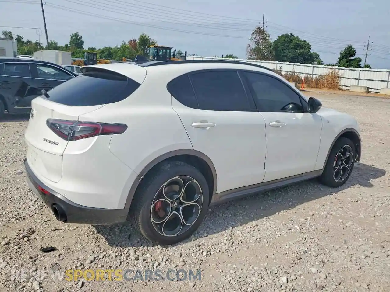 3 Photograph of a damaged car ZASPAKBN7R7D81177 ALFA ROMEO STELVIO 2024