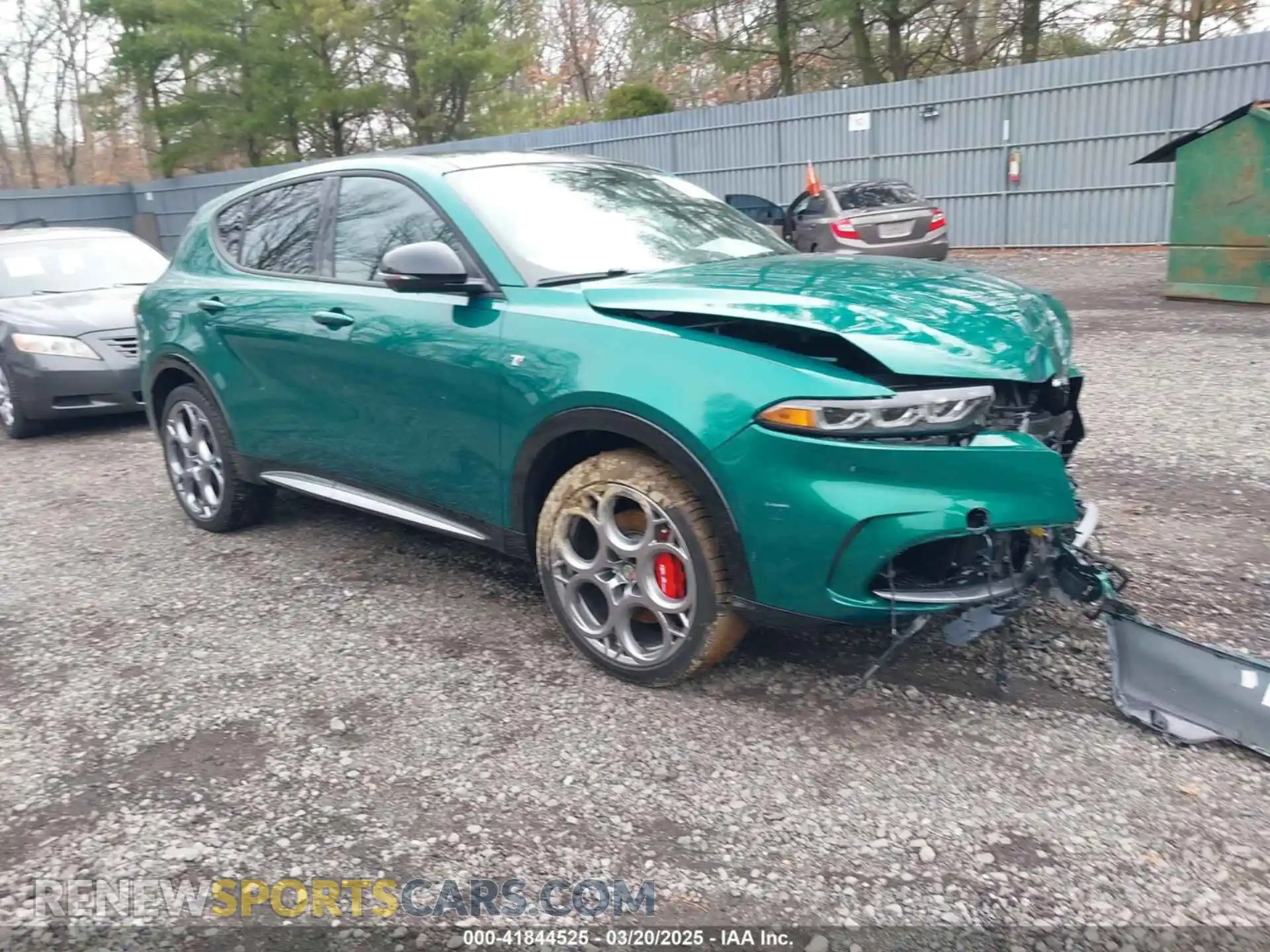 1 Photograph of a damaged car ZASPATCW3R3046855 ALFA ROMEO TONALE 2024
