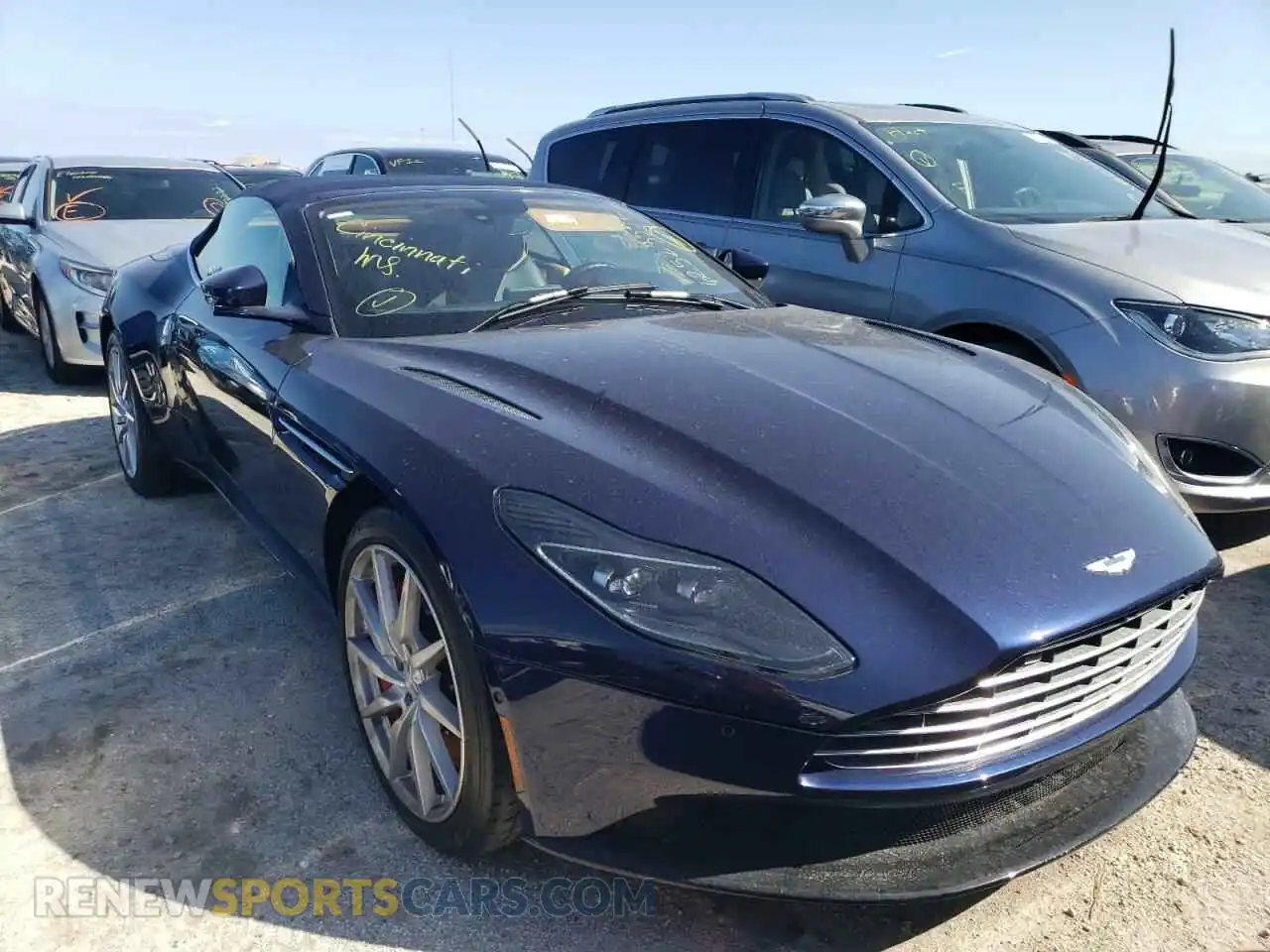 1 Photograph of a damaged car SCFRMFCW8KGM07039 ASTON MARTIN ALL MODELS 2019