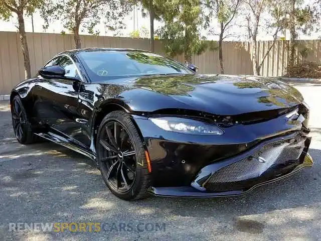 2 fotografías del automóvil dañado SCFSMGAW6KGN01382 ASTON MARTIN ALL MODELS 2019