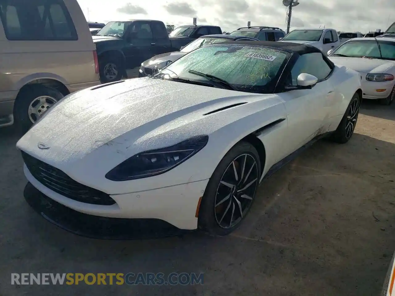 2 Photograph of a damaged car SCFRMFCWXLGM09523 ASTON MARTIN ALL MODELS 2020