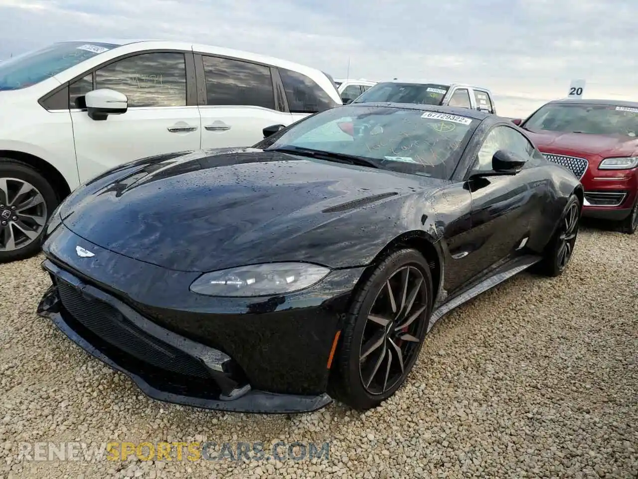 1 Фотография поврежденного автомобиля SCFSMGAW0LGN03355 ASTON MARTIN ALL MODELS 2020