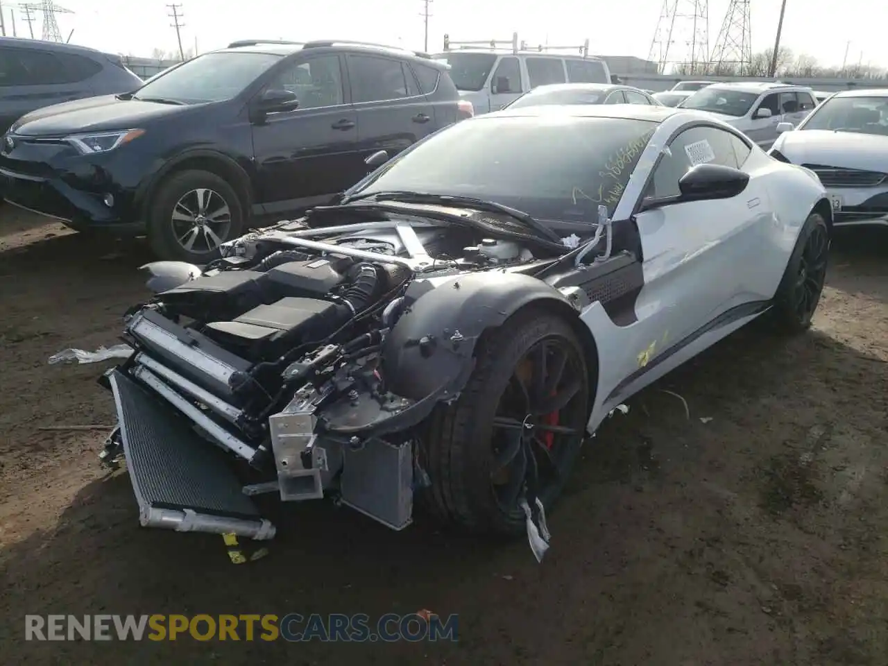 2 Фотография поврежденного автомобиля SCFSMGAW3LGN03351 ASTON MARTIN ALL MODELS 2020