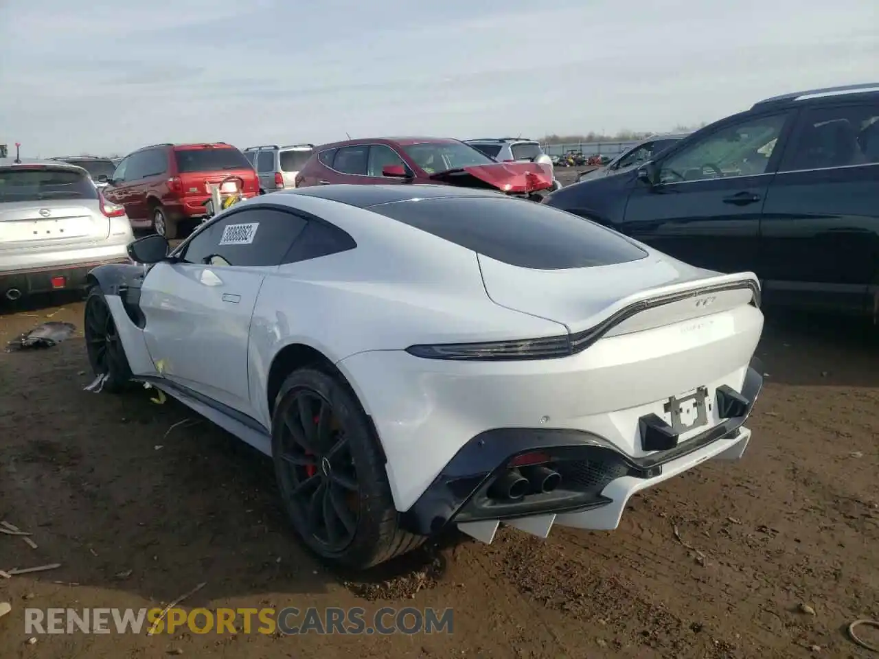 3 Фотография поврежденного автомобиля SCFSMGAW3LGN03351 ASTON MARTIN ALL MODELS 2020