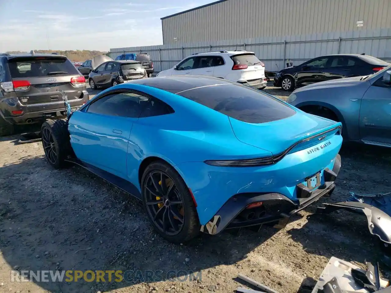 3 Фотография поврежденного автомобиля SCFSMGAW9NGN06127 ASTON MARTIN ALL MODELS 2022