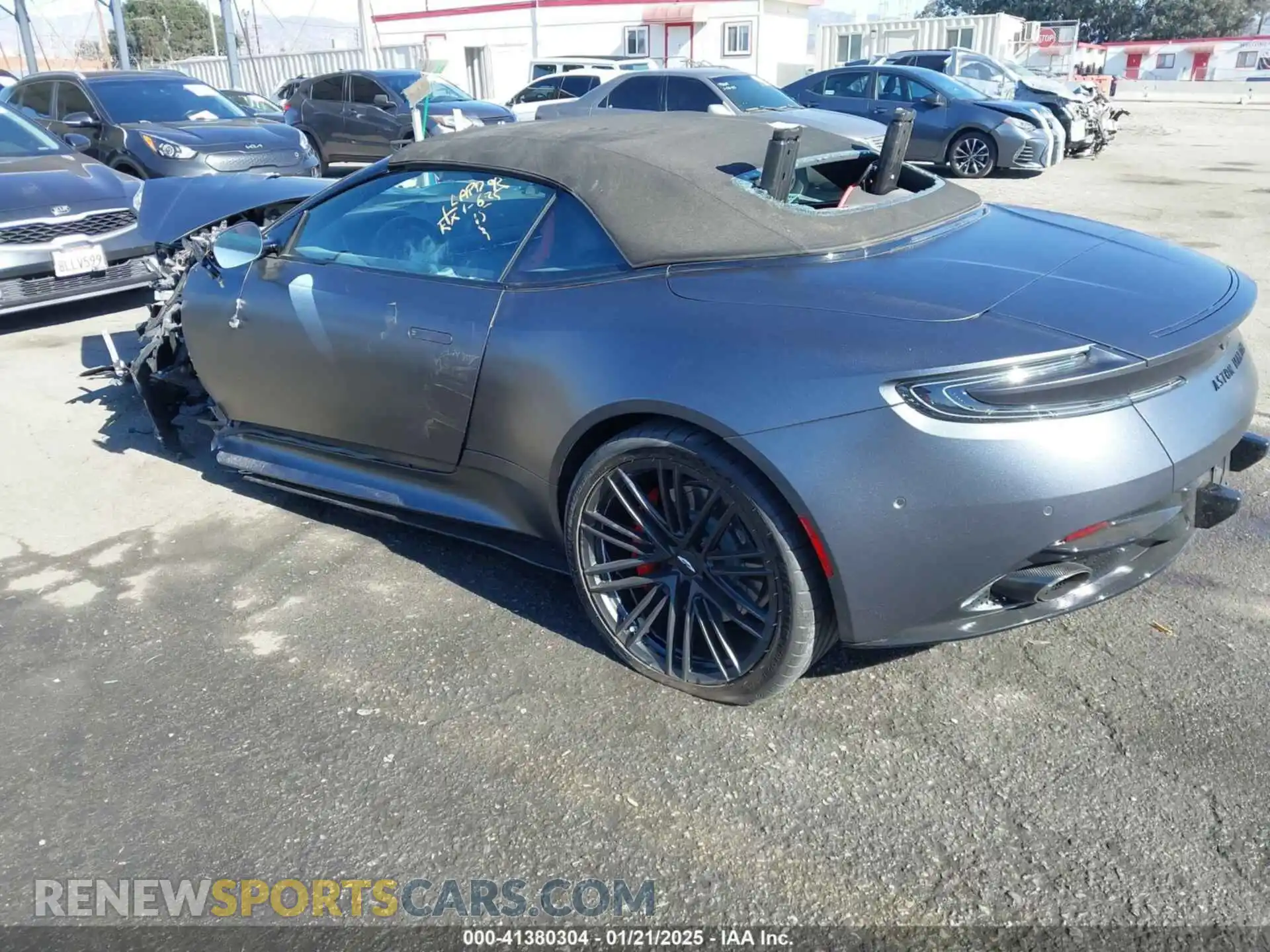3 Photograph of a damaged car SCFRMFGWXRGM13607 ASTON MARTIN DB12 2024