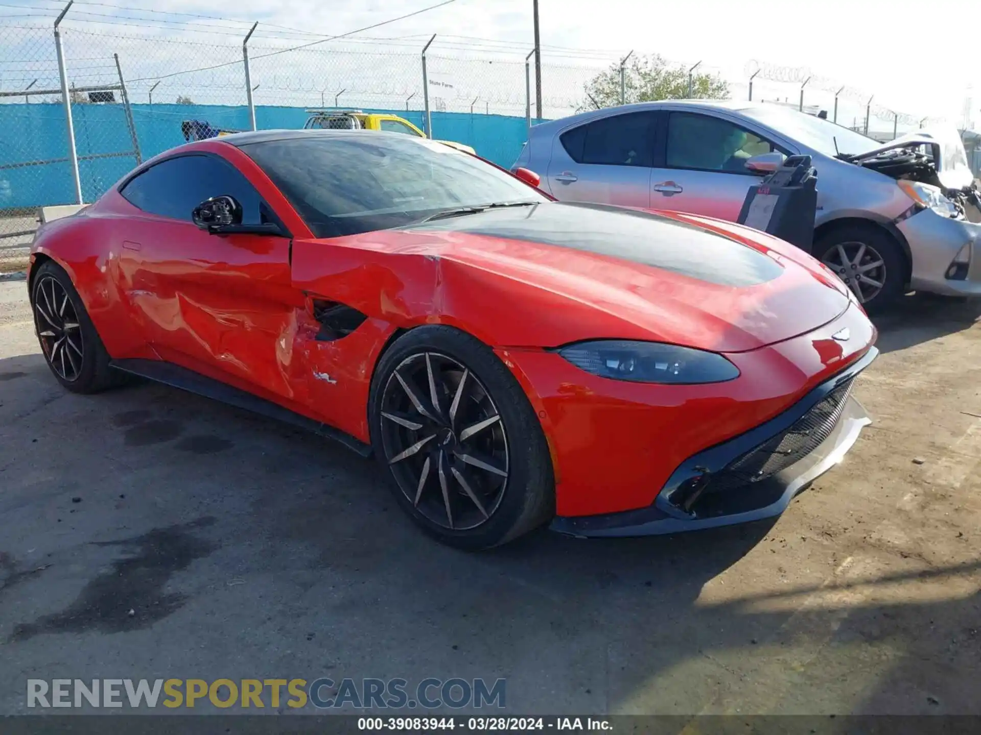 1 fotografías del automóvil dañado SCFSMGAW5LGN04405 ASTON MARTIN VANTAGE 2020