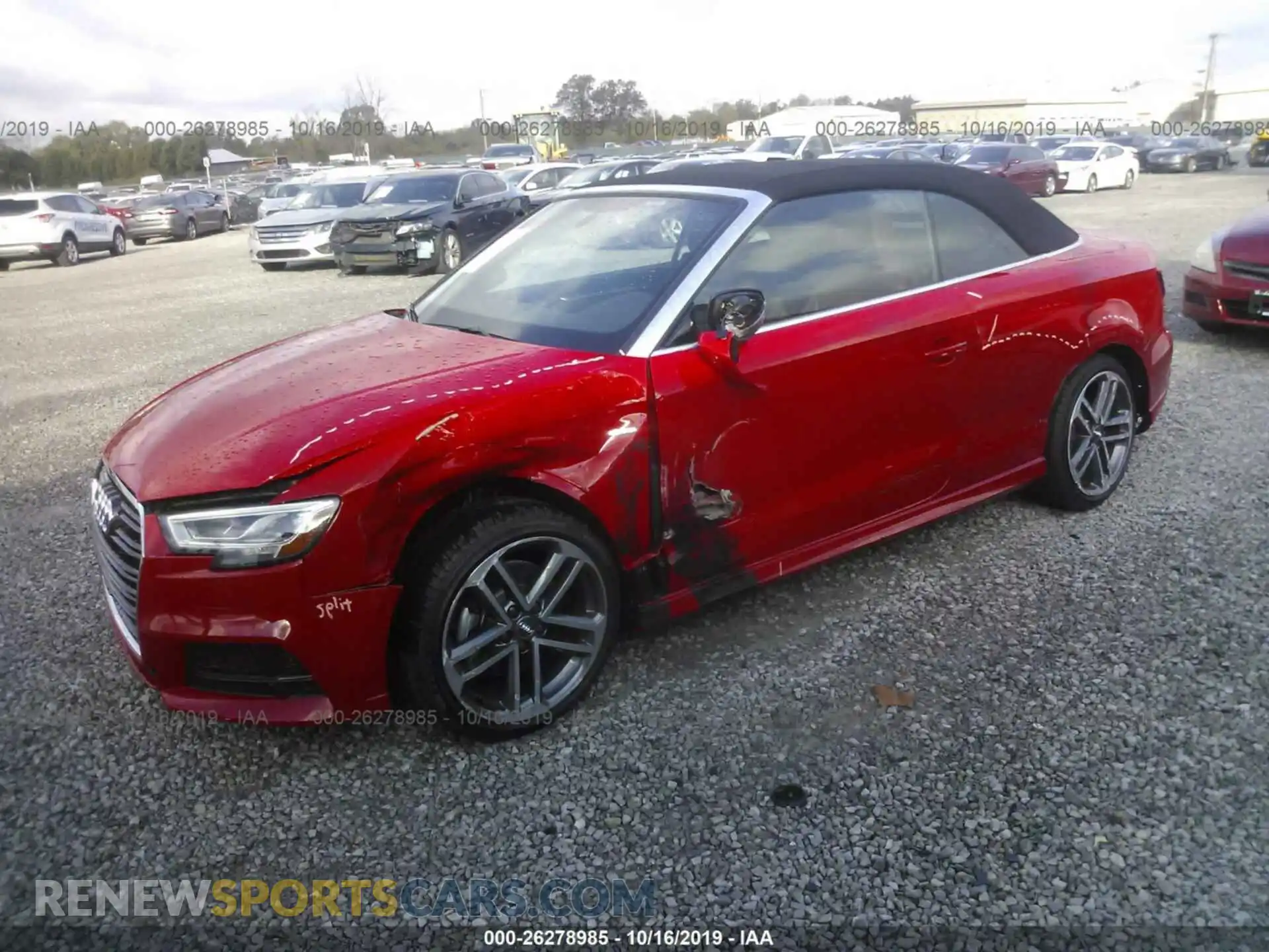 2 Photograph of a damaged car WAU5ULFF3K1030708 AUDI A3 2019