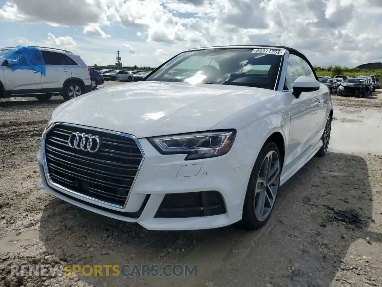 2 Photograph of a damaged car WAU5ULFF6K1019458 AUDI A3 2019