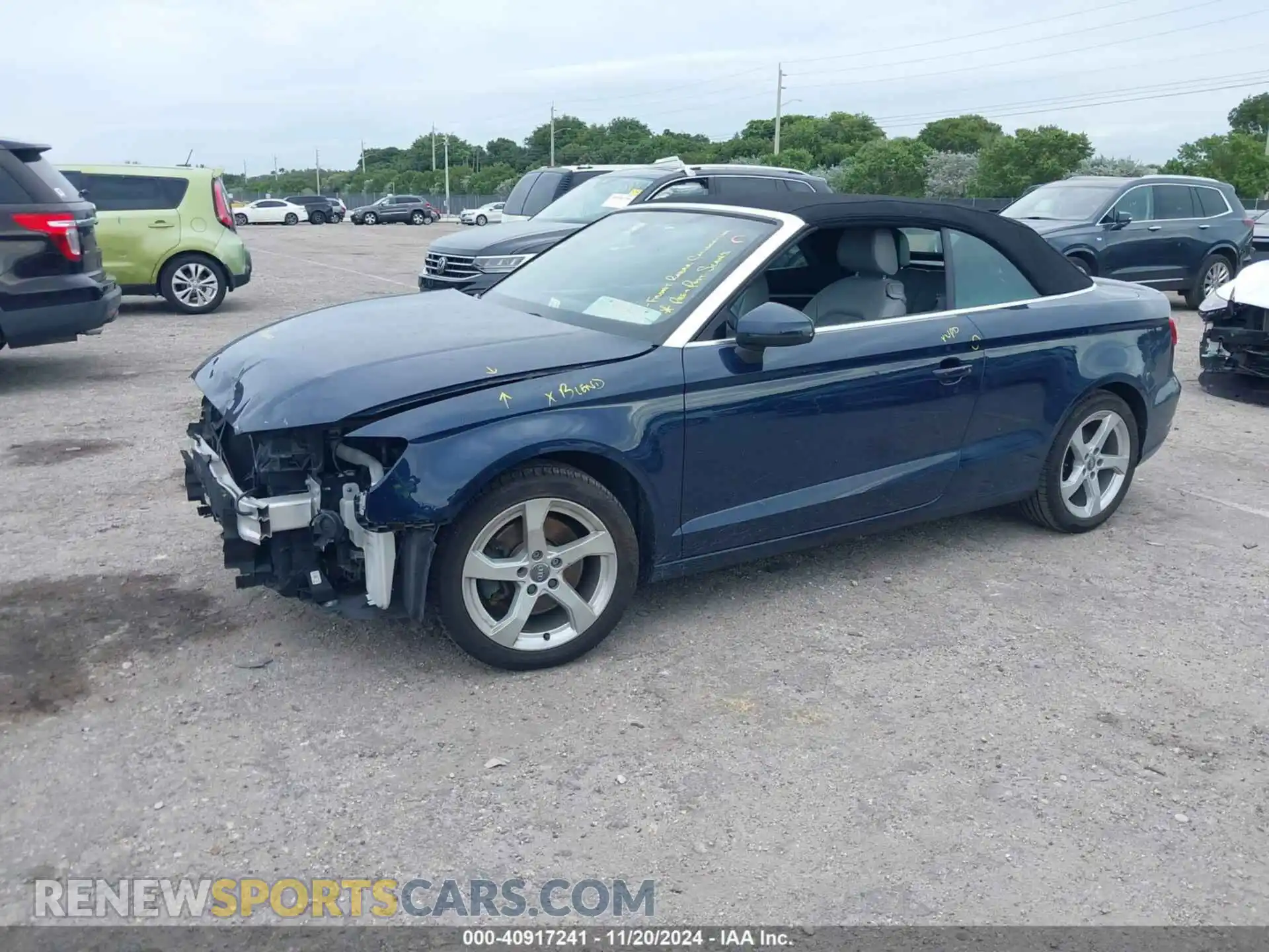 2 Photograph of a damaged car WAU6ULFF6K1030920 AUDI A3 2019
