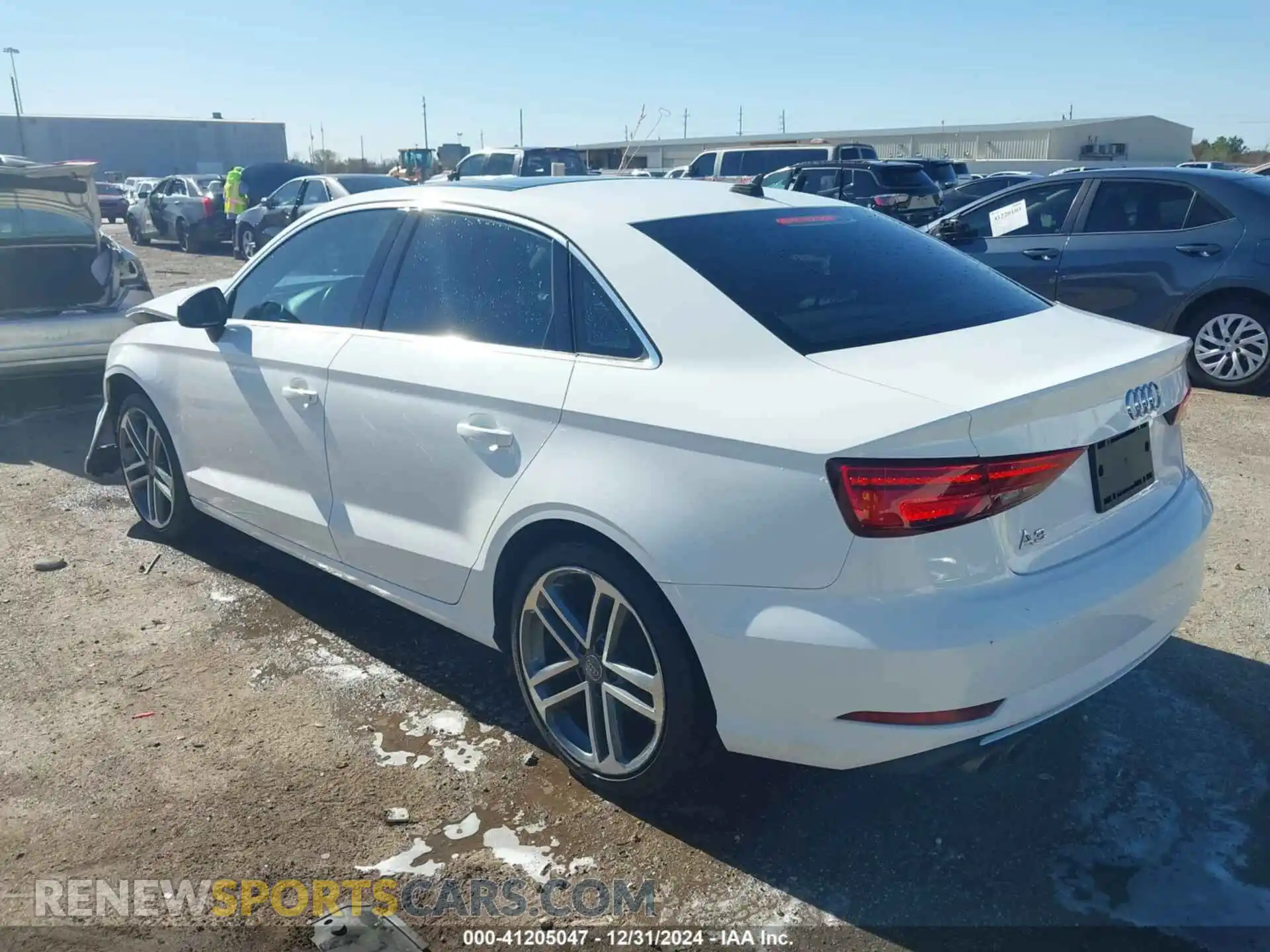 3 Photograph of a damaged car WAUAUGFF0K1010244 AUDI A3 2019