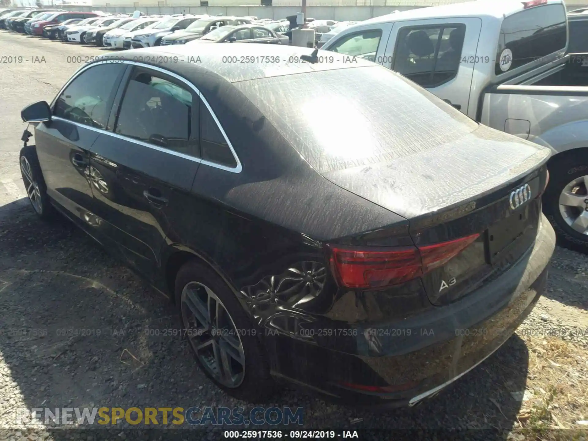 3 Photograph of a damaged car WAUAUGFF0K1013595 AUDI A3 2019