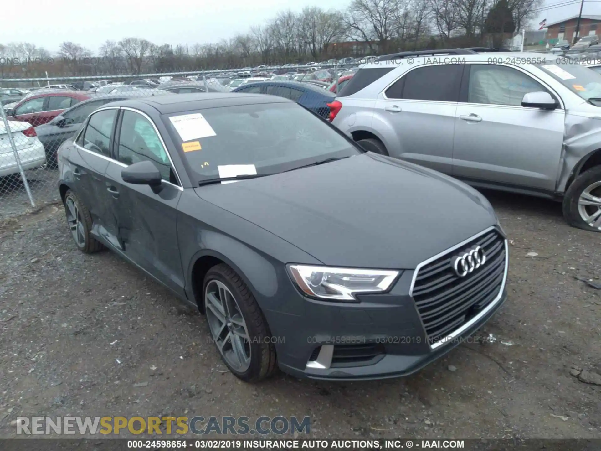 1 Photograph of a damaged car WAUAUGFF2K1011248 AUDI A3 2019