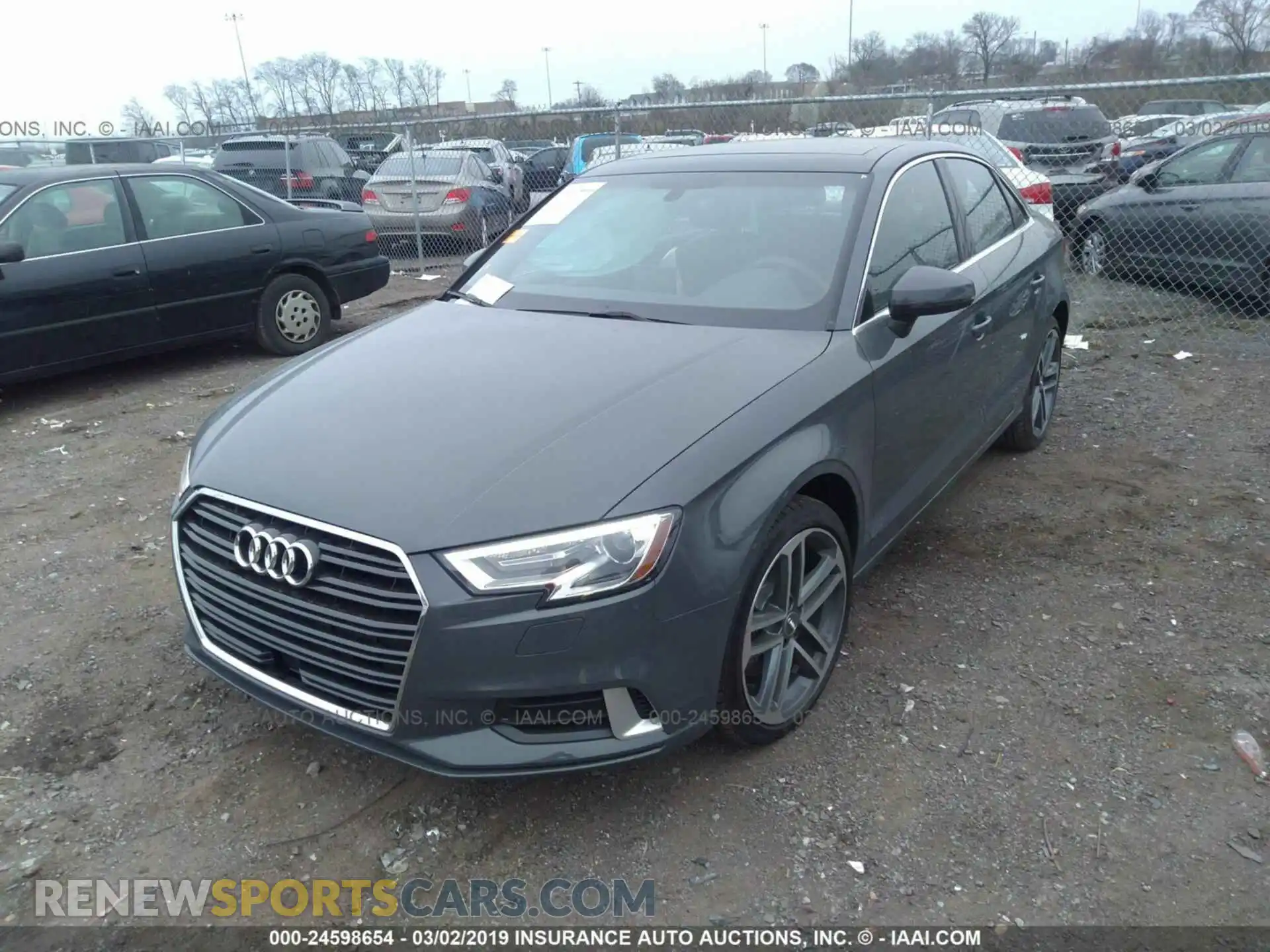 2 Photograph of a damaged car WAUAUGFF2K1011248 AUDI A3 2019