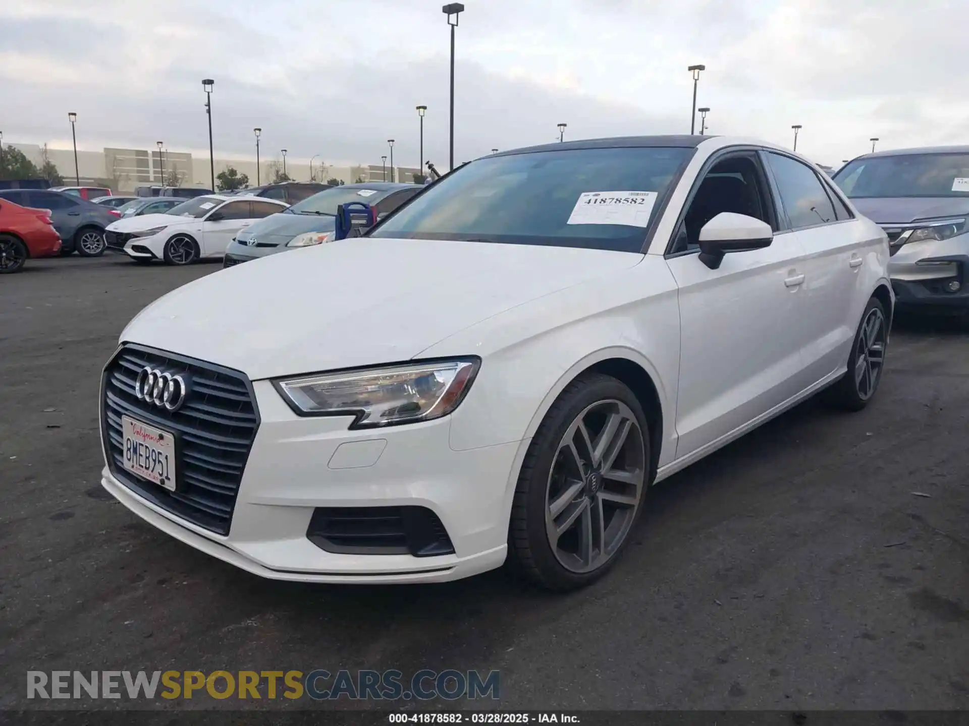 2 Photograph of a damaged car WAUAUGFF3KA101038 AUDI A3 2019