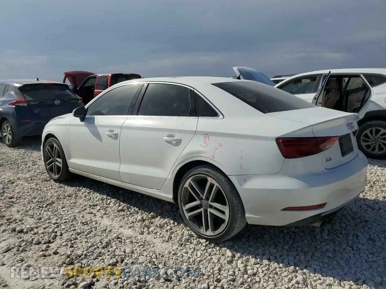 2 Photograph of a damaged car WAUAUGFF5K1009848 AUDI A3 2019
