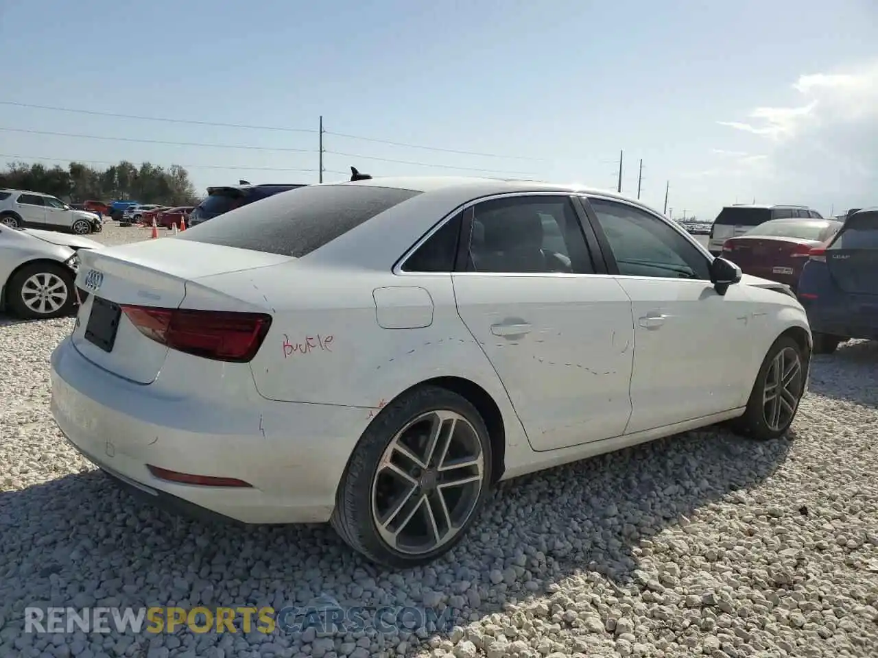 3 Photograph of a damaged car WAUAUGFF5K1009848 AUDI A3 2019