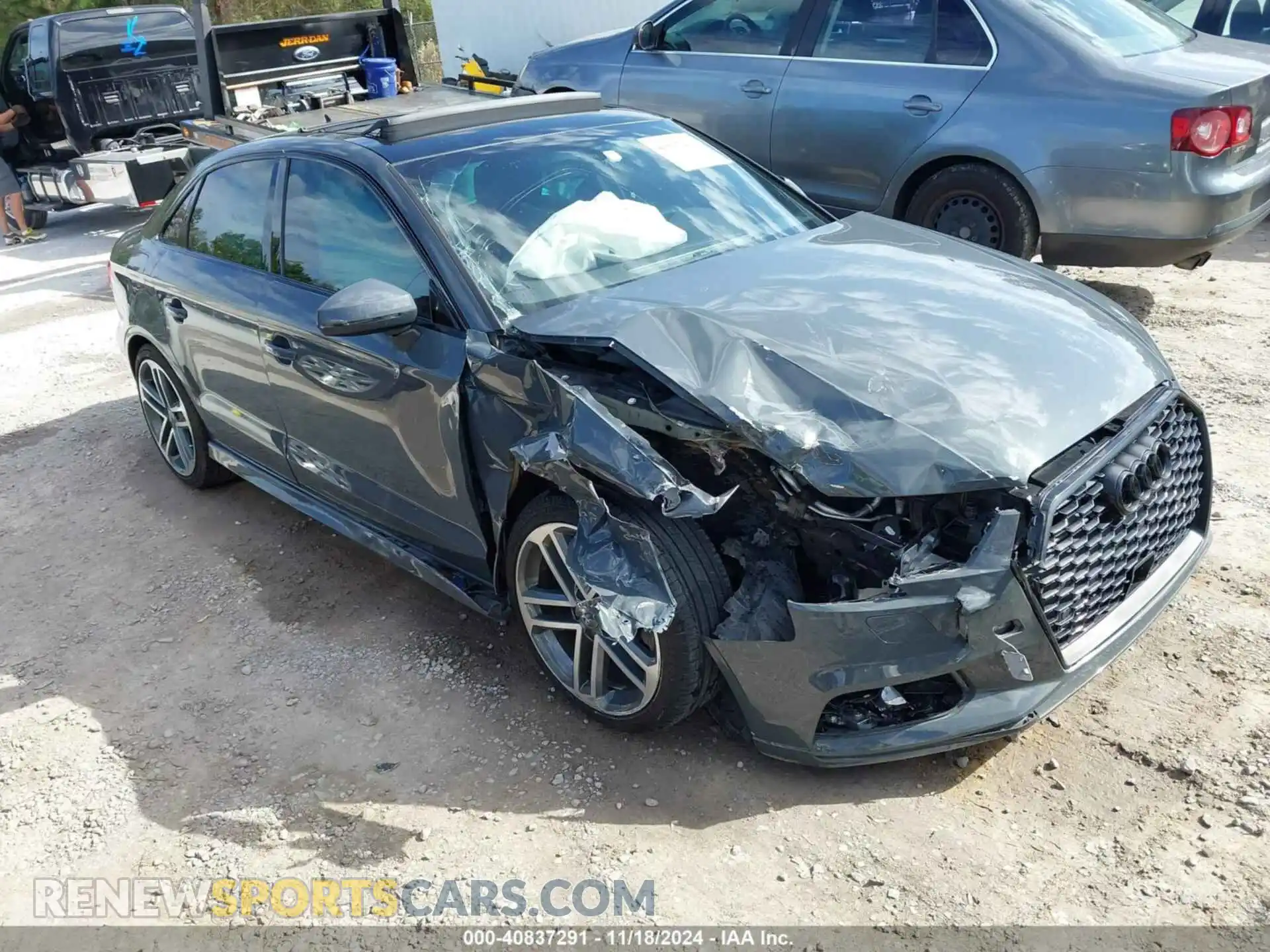1 Photograph of a damaged car WAUAUGFF5K1010496 AUDI A3 2019