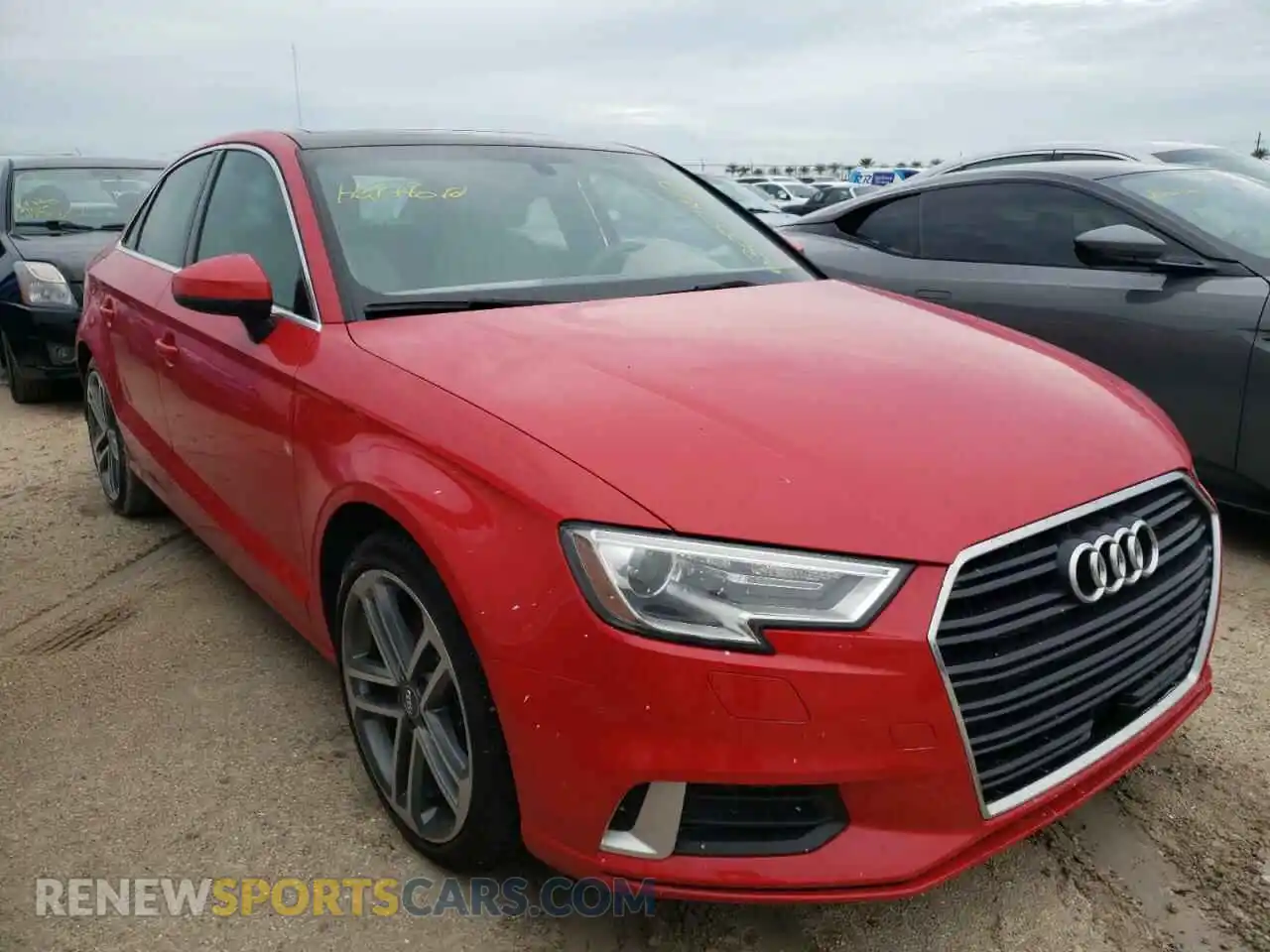 1 Photograph of a damaged car WAUAUGFF5K1011549 AUDI A3 2019