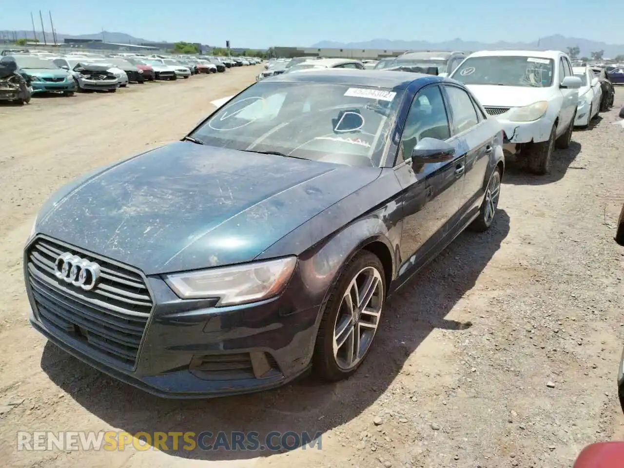 2 Photograph of a damaged car WAUAUGFF5KA093542 AUDI A3 2019