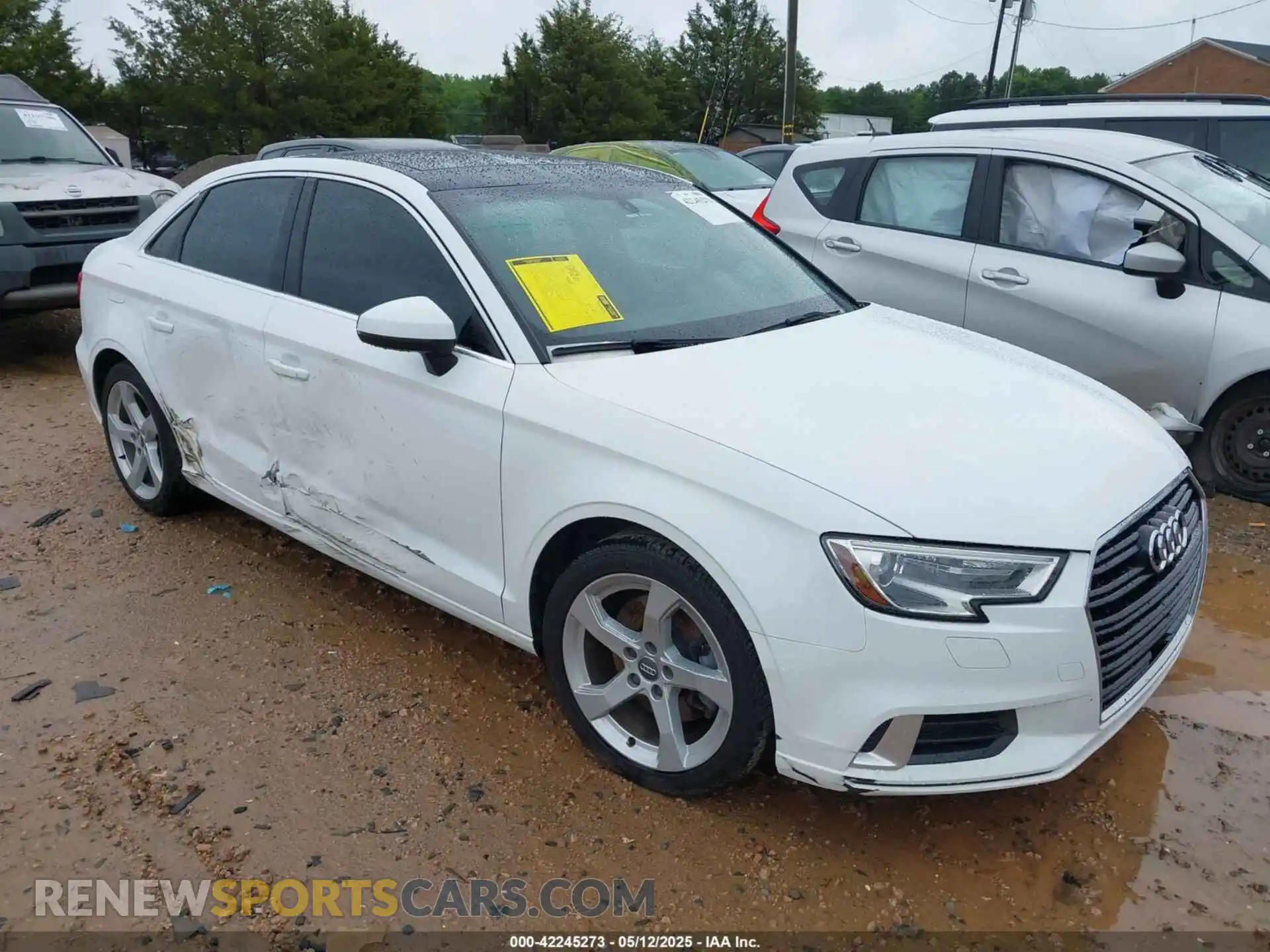 1 Photograph of a damaged car WAUAUGFF6K1010085 AUDI A3 2019