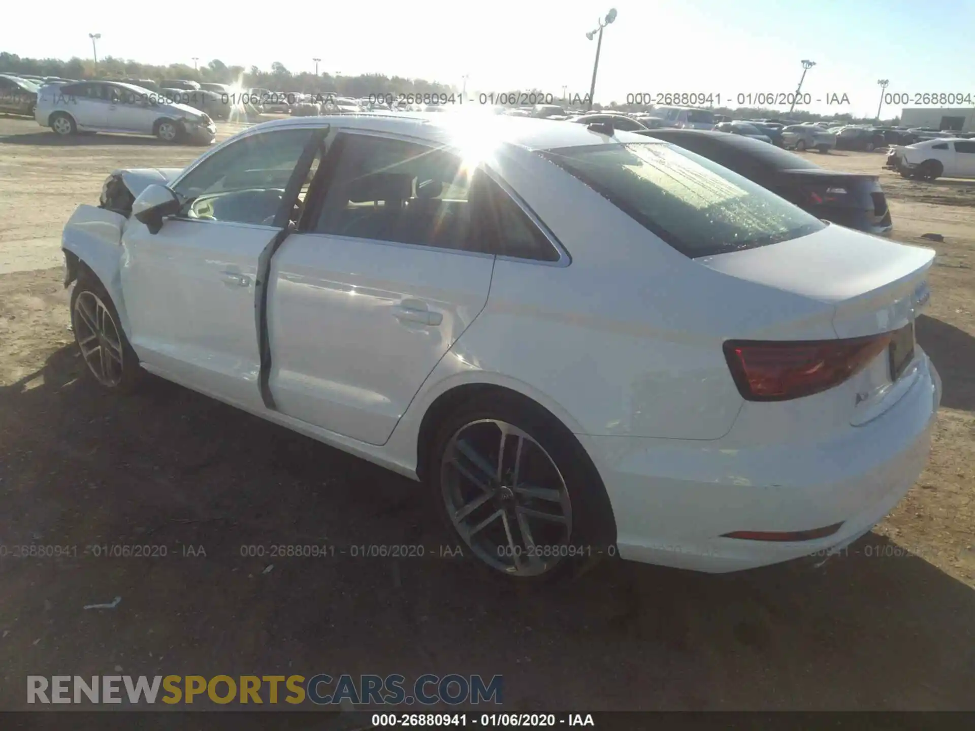 3 Photograph of a damaged car WAUAUGFF6K1014668 AUDI A3 2019
