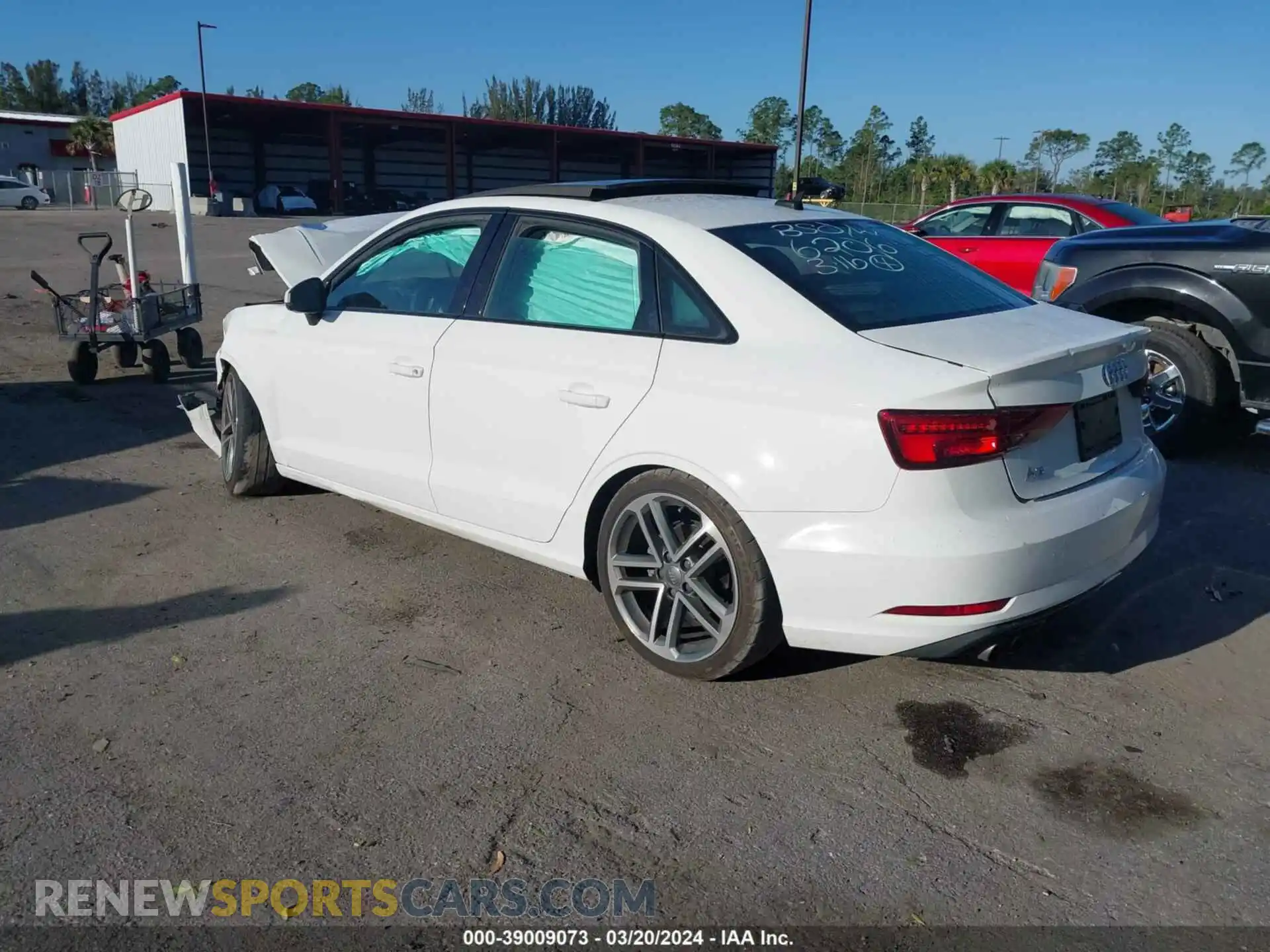 3 Photograph of a damaged car WAUAUGFF7KA116206 AUDI A3 2019