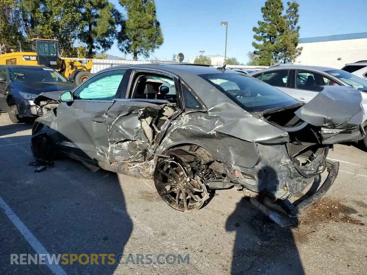 2 Photograph of a damaged car WAUAUGFF8K1012629 AUDI A3 2019