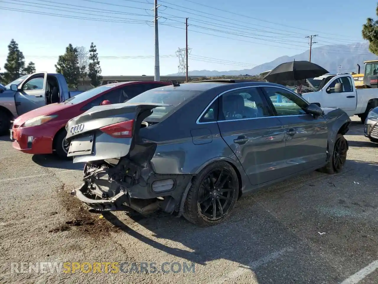 3 Photograph of a damaged car WAUAUGFF8K1012629 AUDI A3 2019