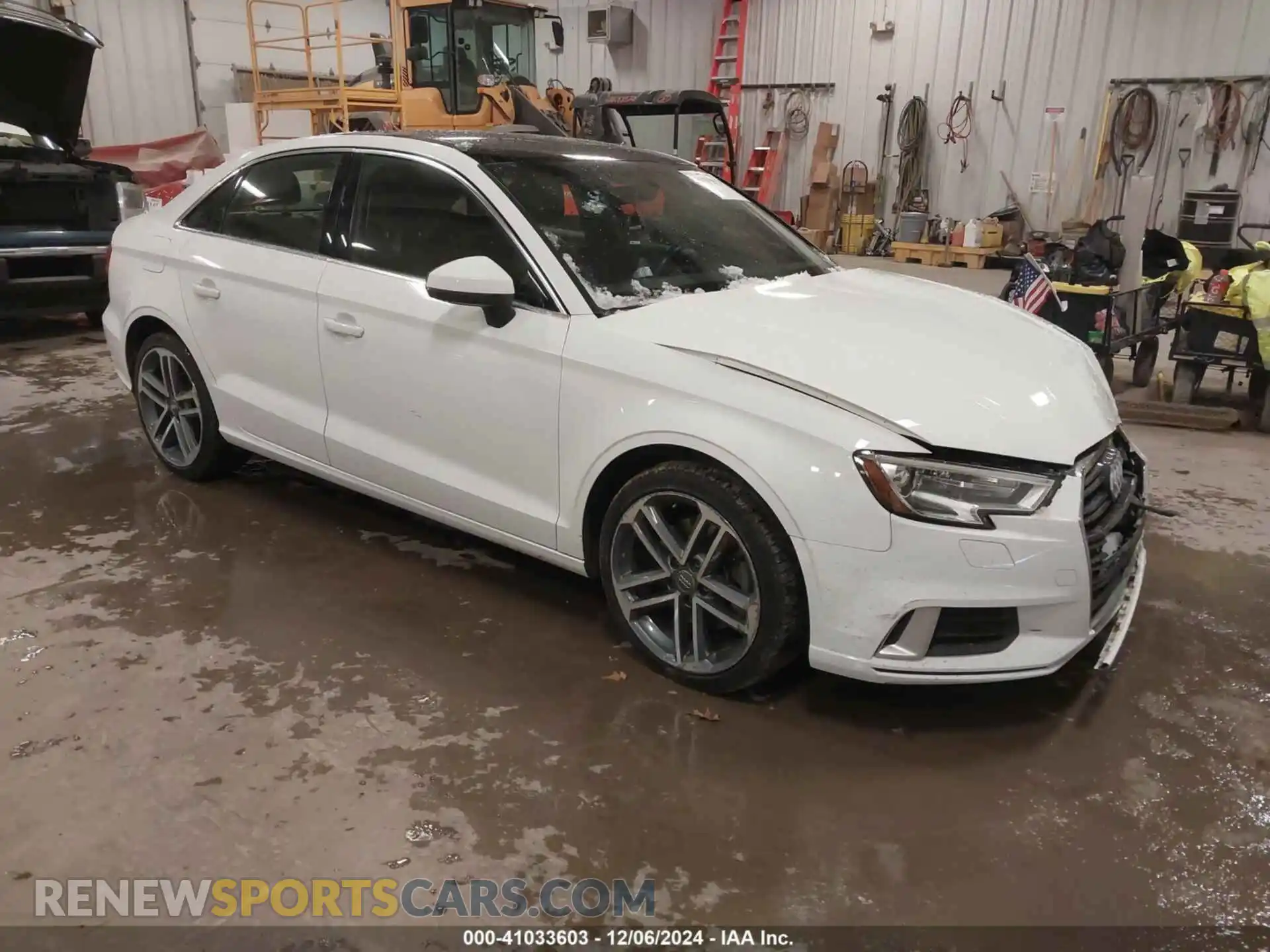 1 Photograph of a damaged car WAUAUGFF8K1015742 AUDI A3 2019