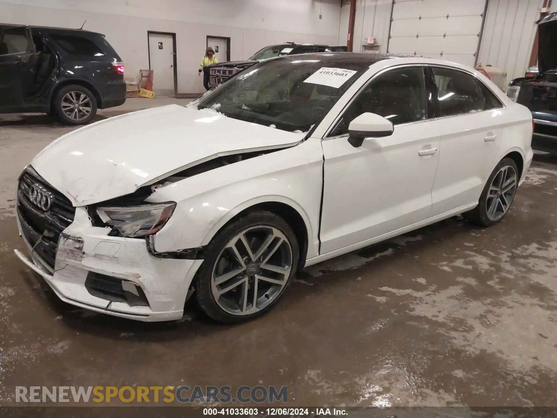 2 Photograph of a damaged car WAUAUGFF8K1015742 AUDI A3 2019