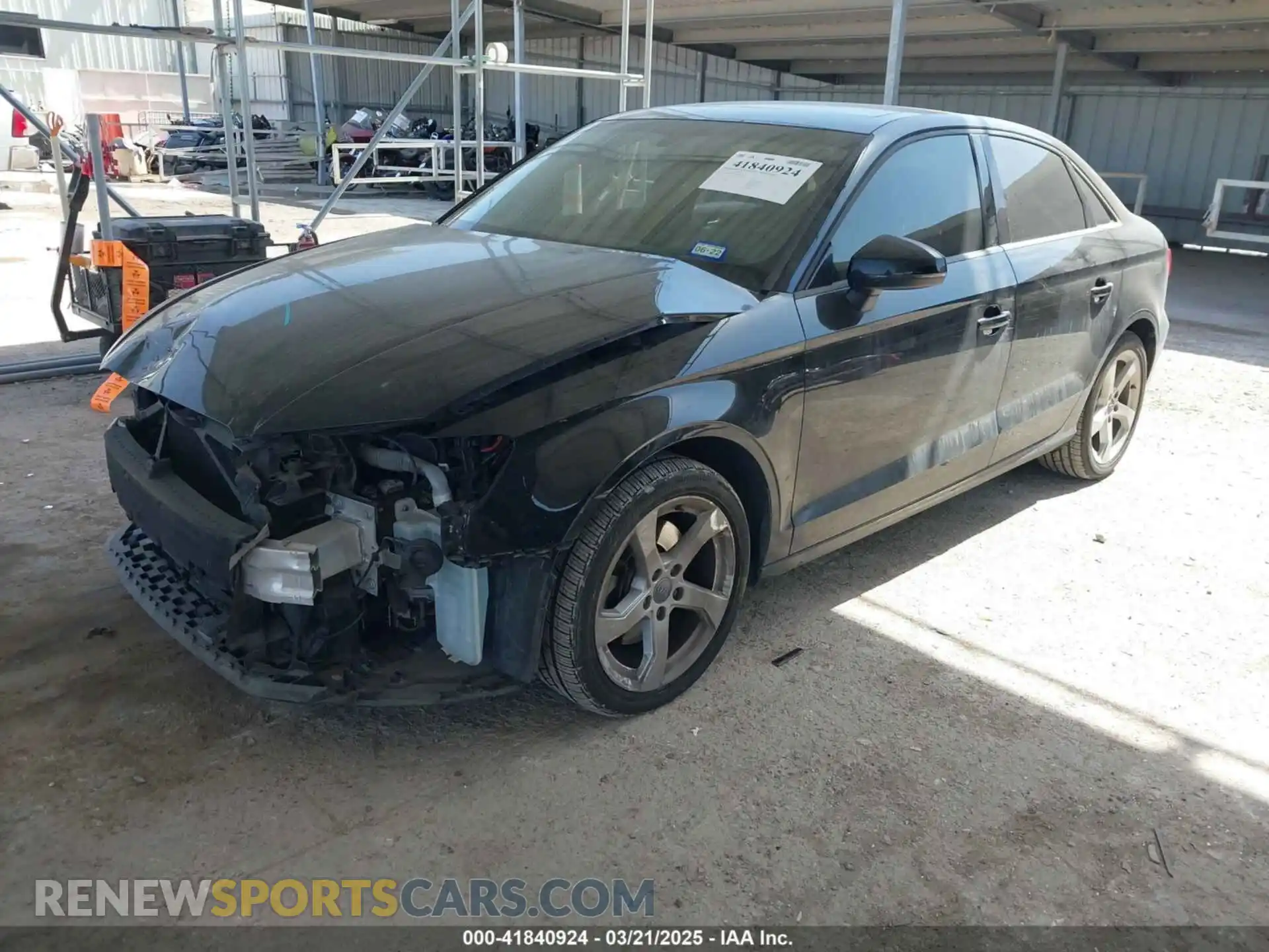 2 Photograph of a damaged car WAUAUGFFXK1024958 AUDI A3 2019