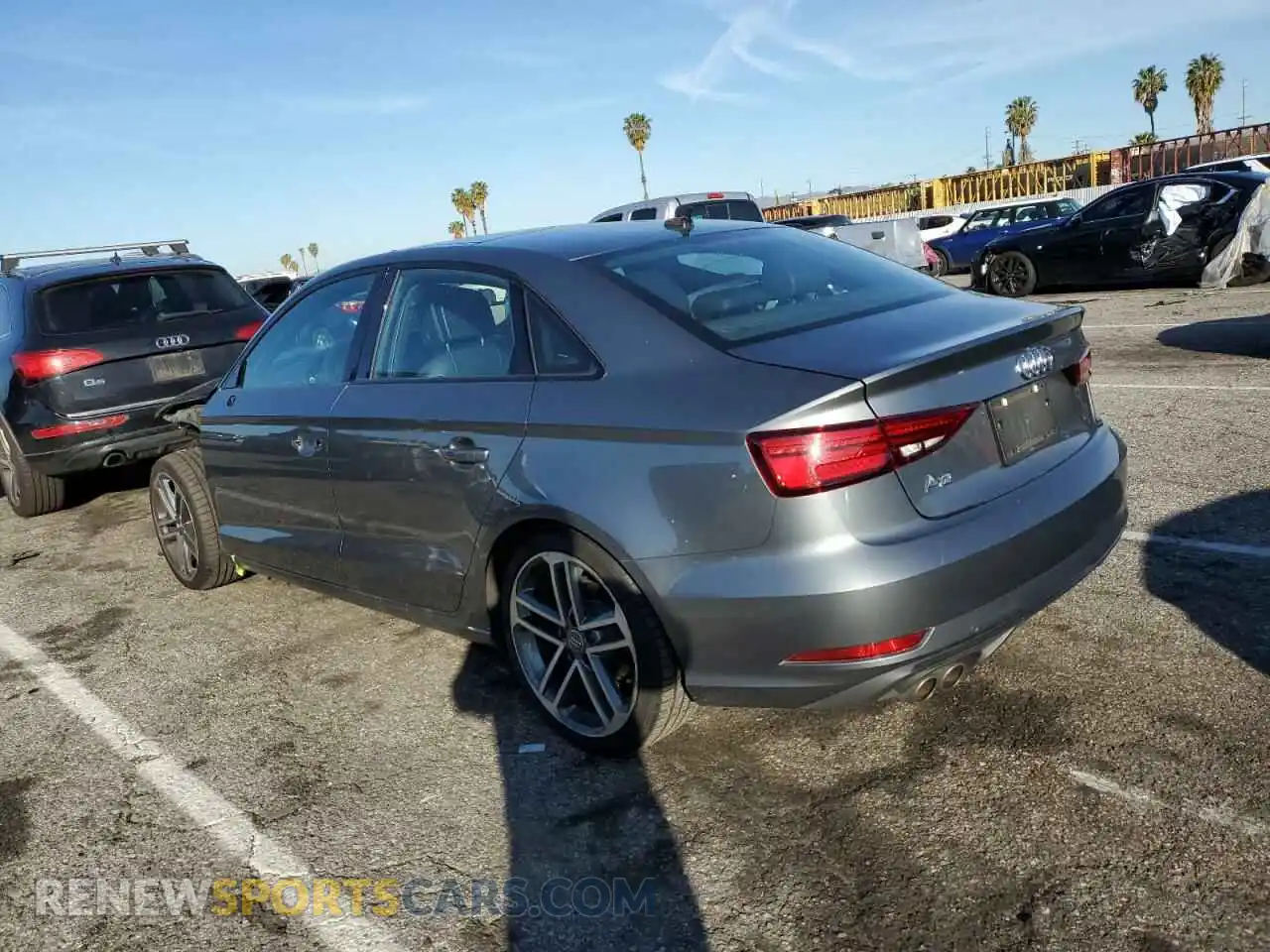 2 Photograph of a damaged car WAUAUGFFXKA086201 AUDI A3 2019