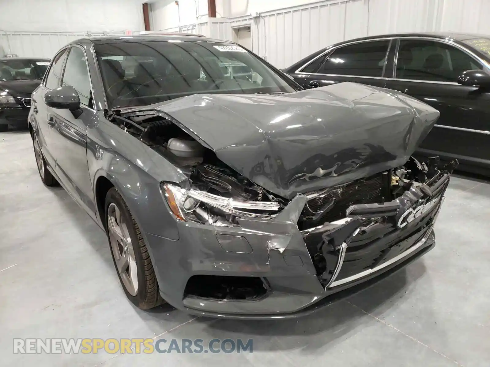 1 Photograph of a damaged car WAUBEGFF0KA087858 AUDI A3 2019