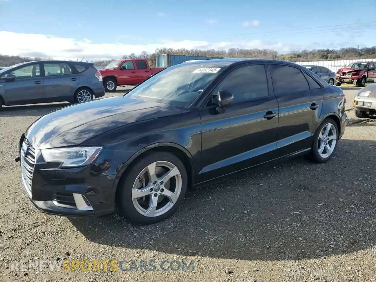 1 Photograph of a damaged car WAUBEGFF3K1018243 AUDI A3 2019