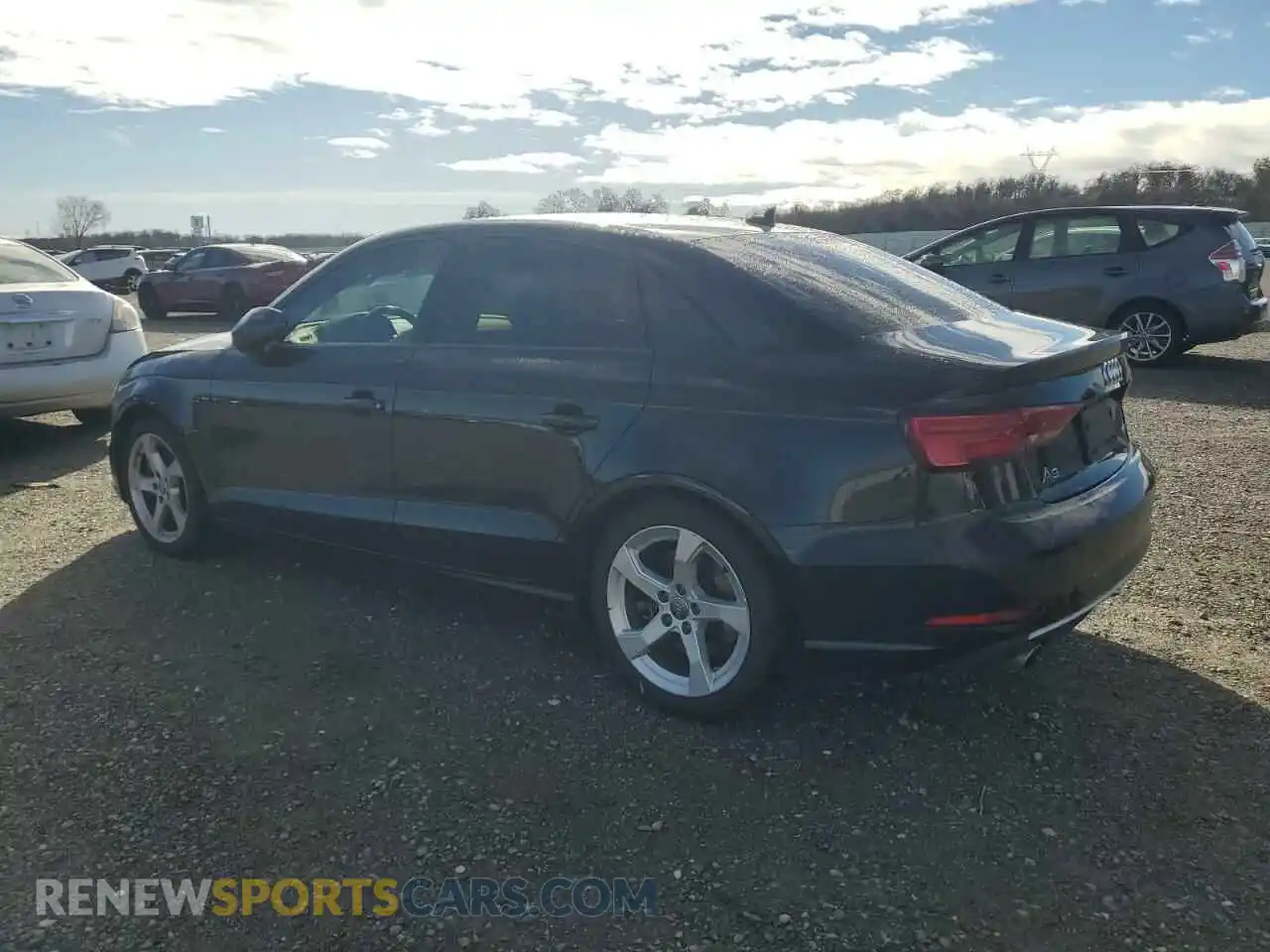 2 Photograph of a damaged car WAUBEGFF3K1018243 AUDI A3 2019
