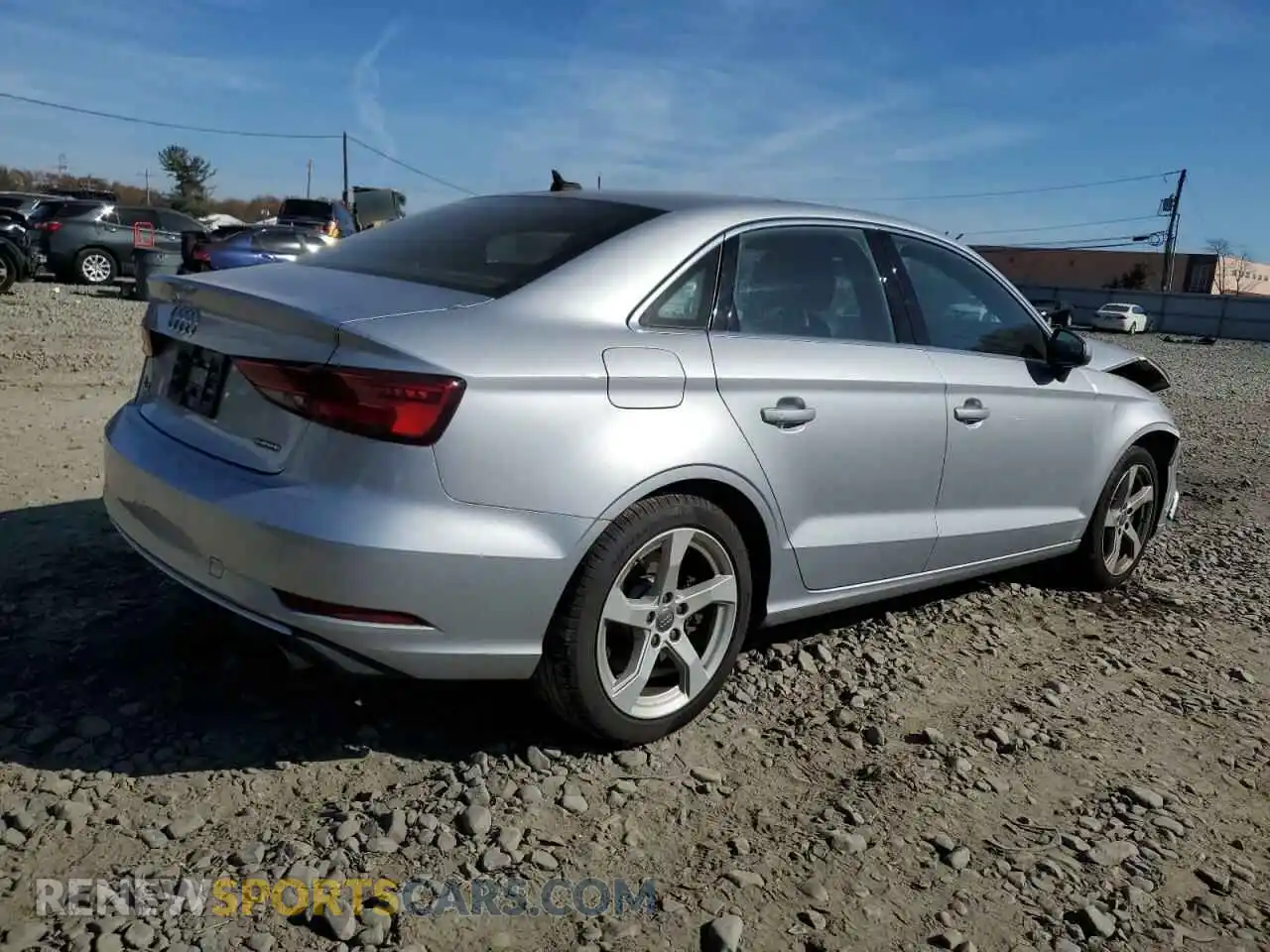 3 Photograph of a damaged car WAUBEGFF3K1020428 AUDI A3 2019