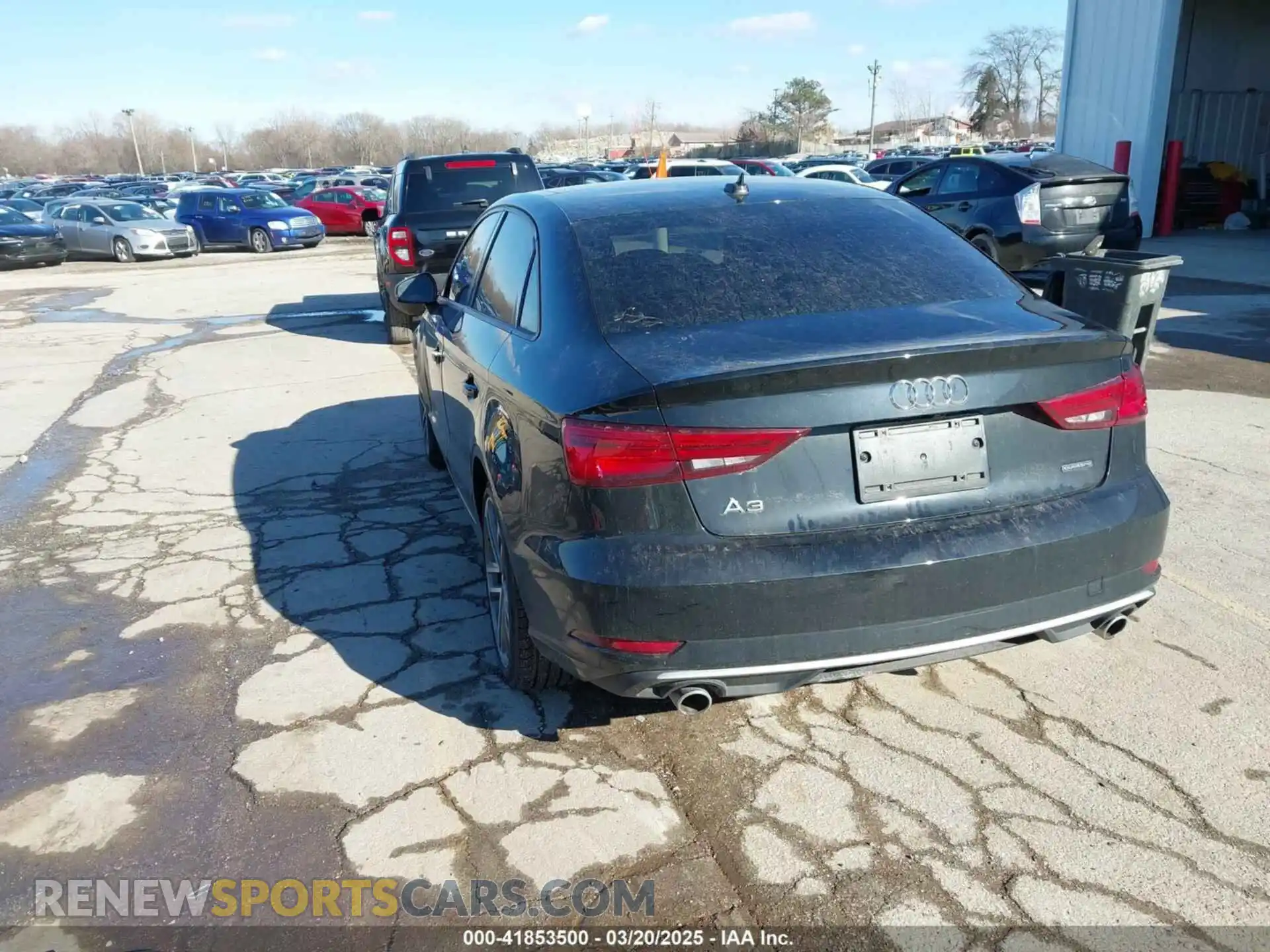 3 Photograph of a damaged car WAUBEGFF6K1017930 AUDI A3 2019