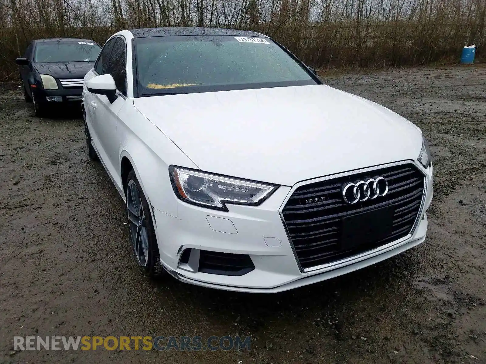 1 Photograph of a damaged car WAUBEGFF6KA083233 AUDI A3 2019
