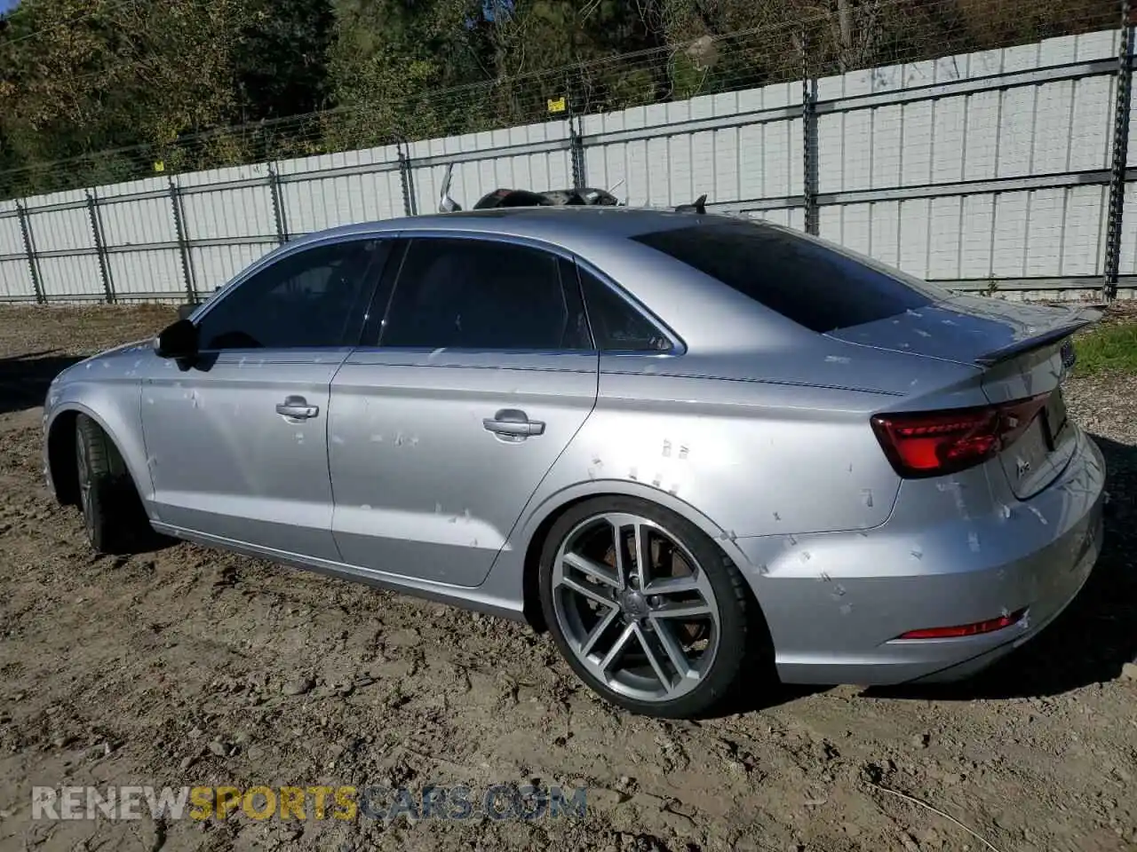 2 Photograph of a damaged car WAUBEGFF7KA089221 AUDI A3 2019