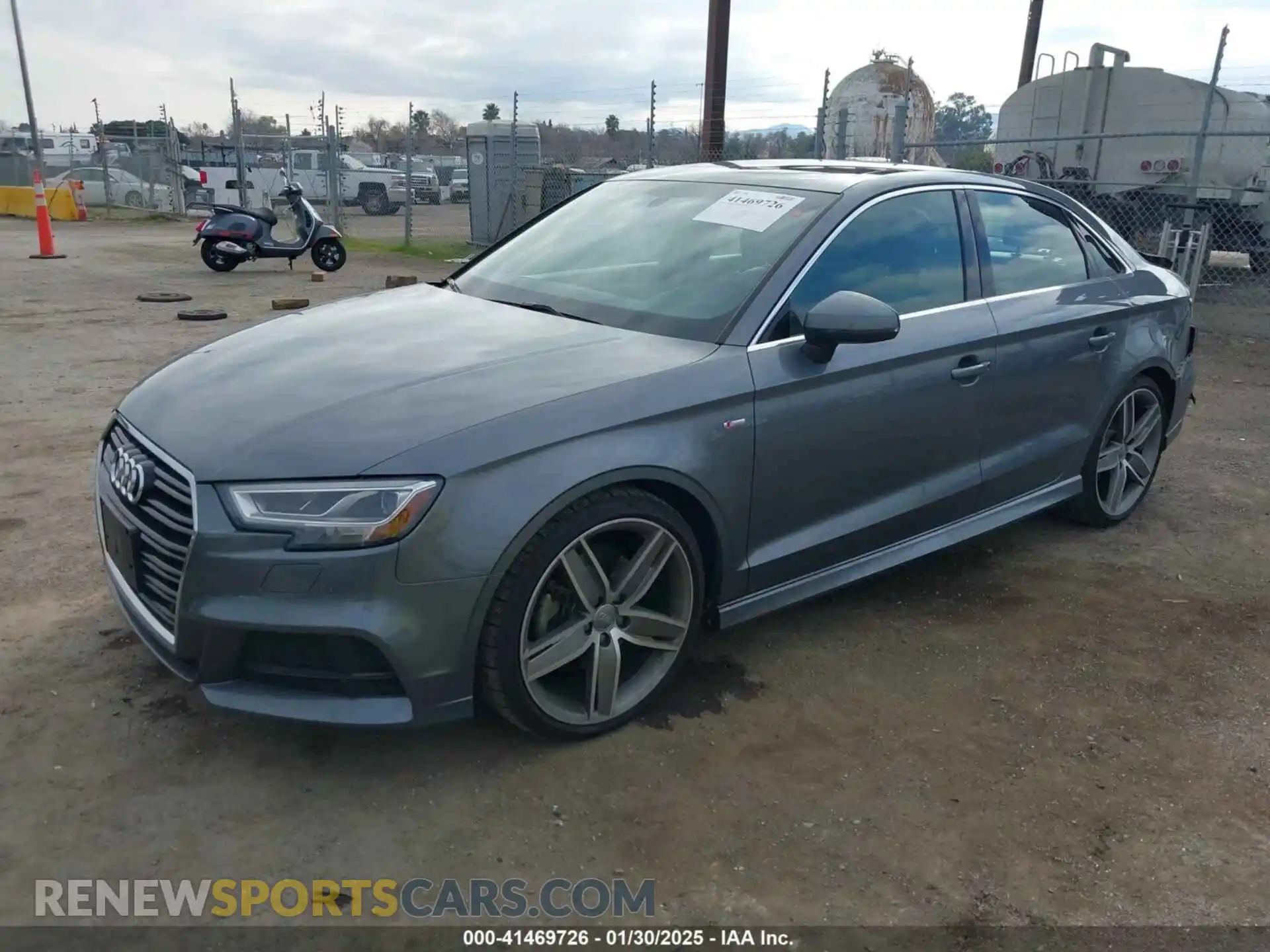 2 Photograph of a damaged car WAUGUGFF4KA083871 AUDI A3 2019