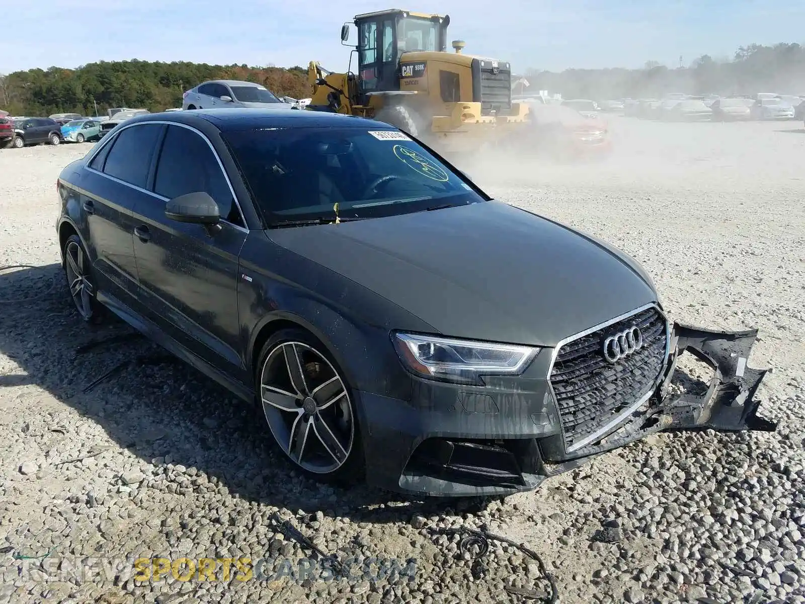 1 Photograph of a damaged car WAUGUGFF6KA075643 AUDI A3 2019
