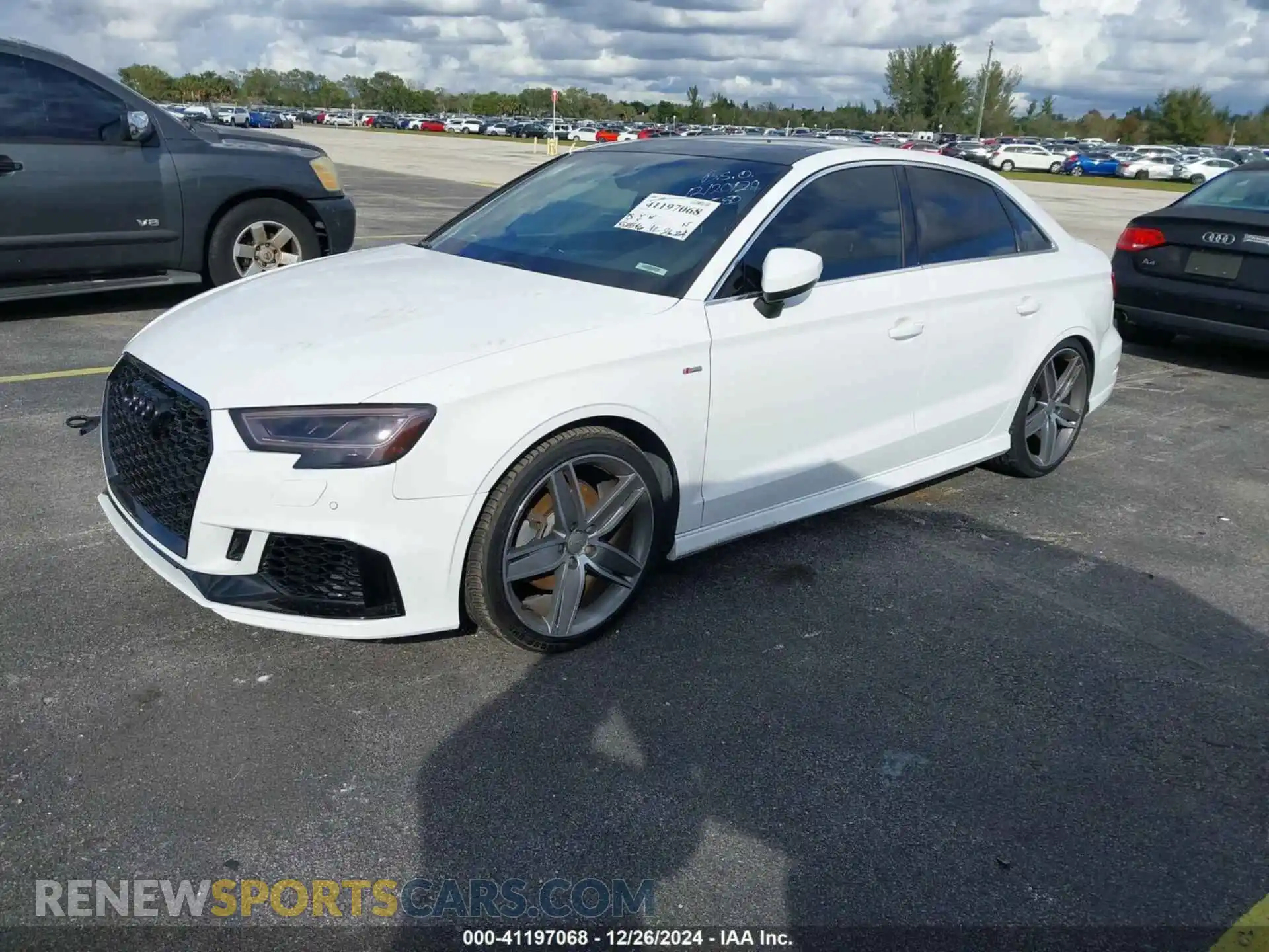 2 Photograph of a damaged car WAUGUGFF7KA088580 AUDI A3 2019