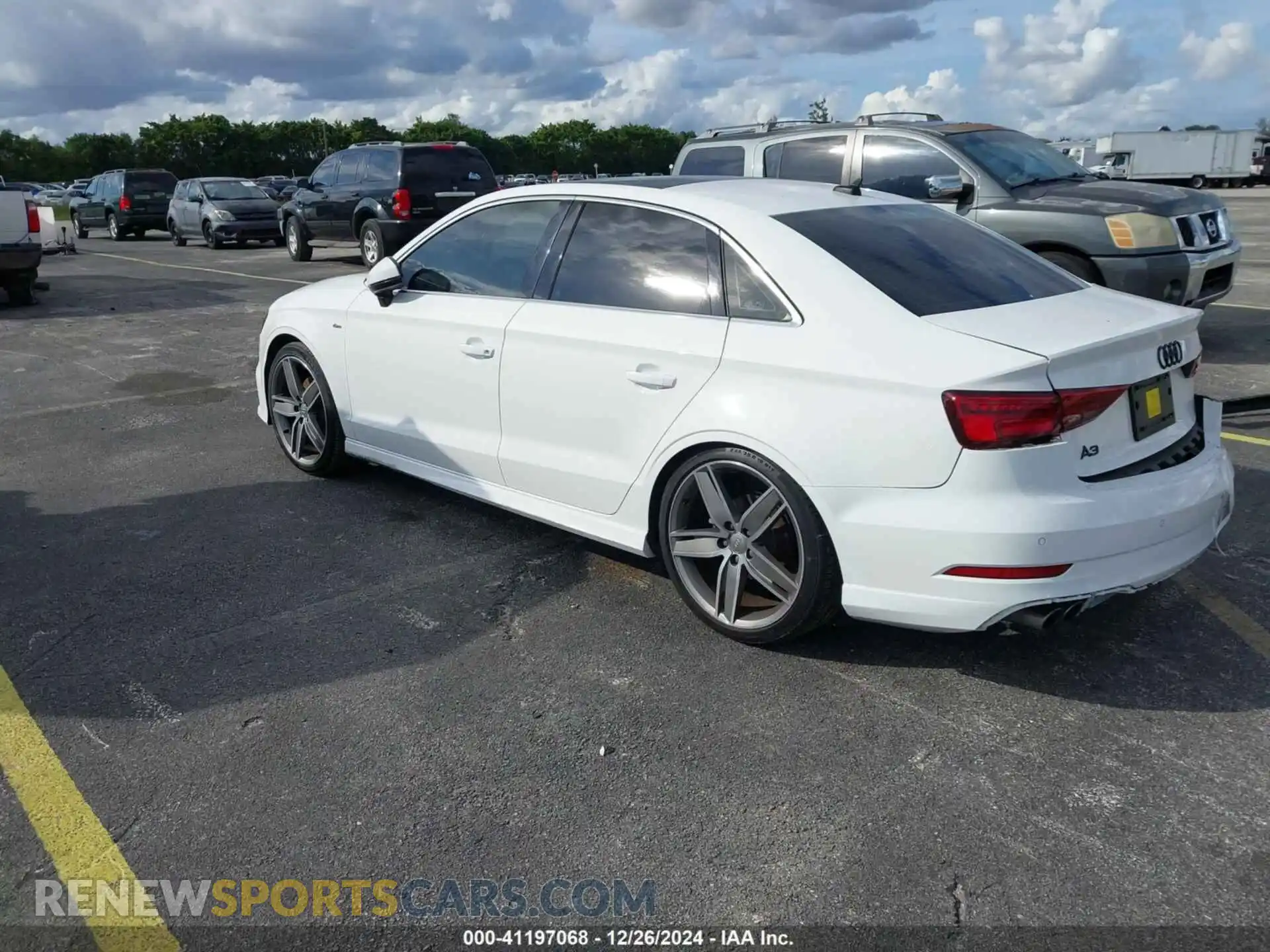 3 Photograph of a damaged car WAUGUGFF7KA088580 AUDI A3 2019